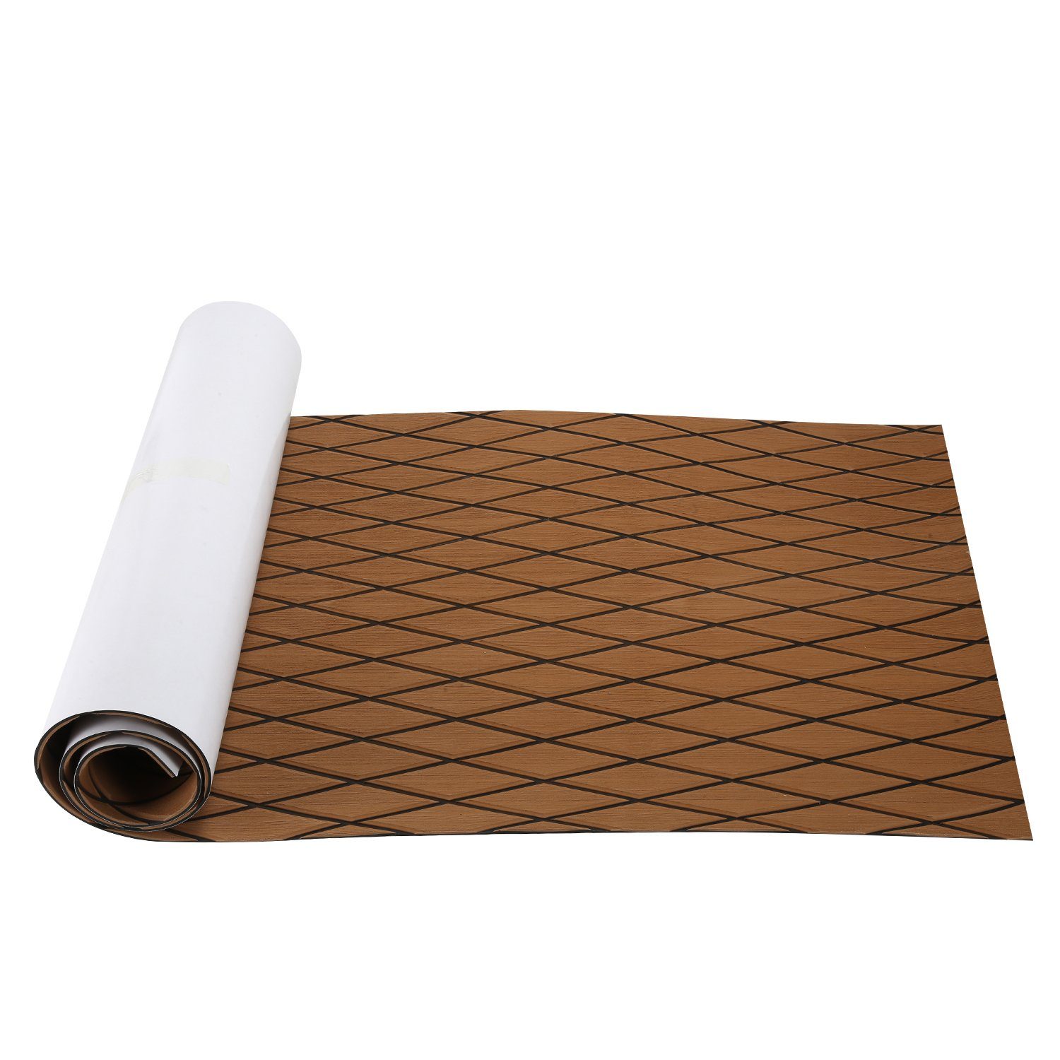 Teak Deck Matte EVA Schaum Bodenmatte Lospitch Anti-Rutsch Bodenmatte Teppich Bodenbelag