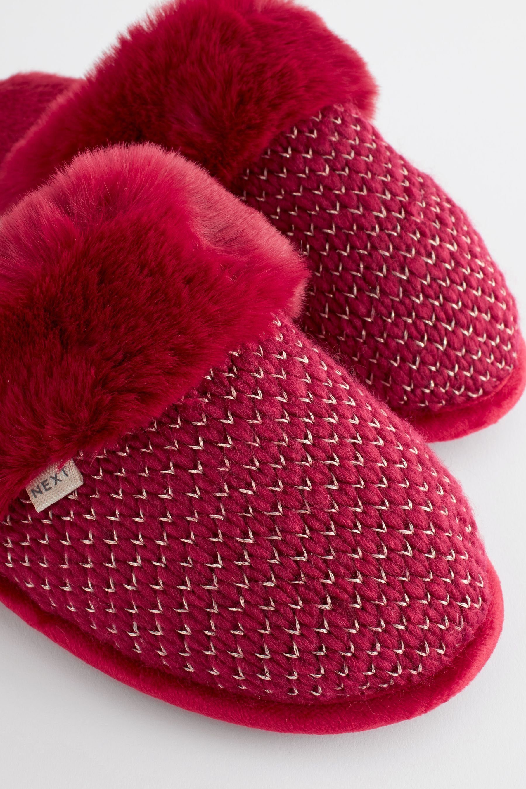 Next Strickpantoffel Hausschuh (1-tlg)
