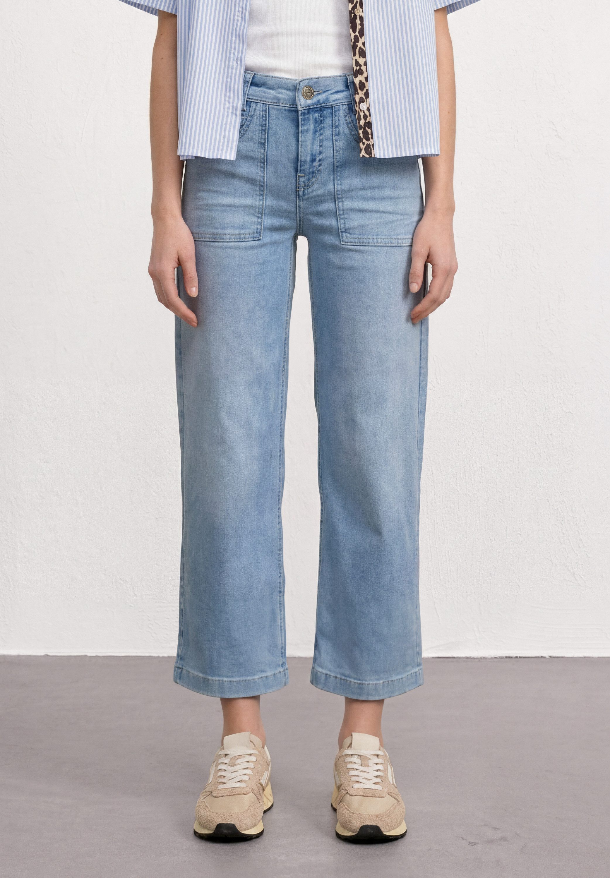 STREET ONE Loose-fit-Jeans mit Wide Legs – Bild 2 von 5