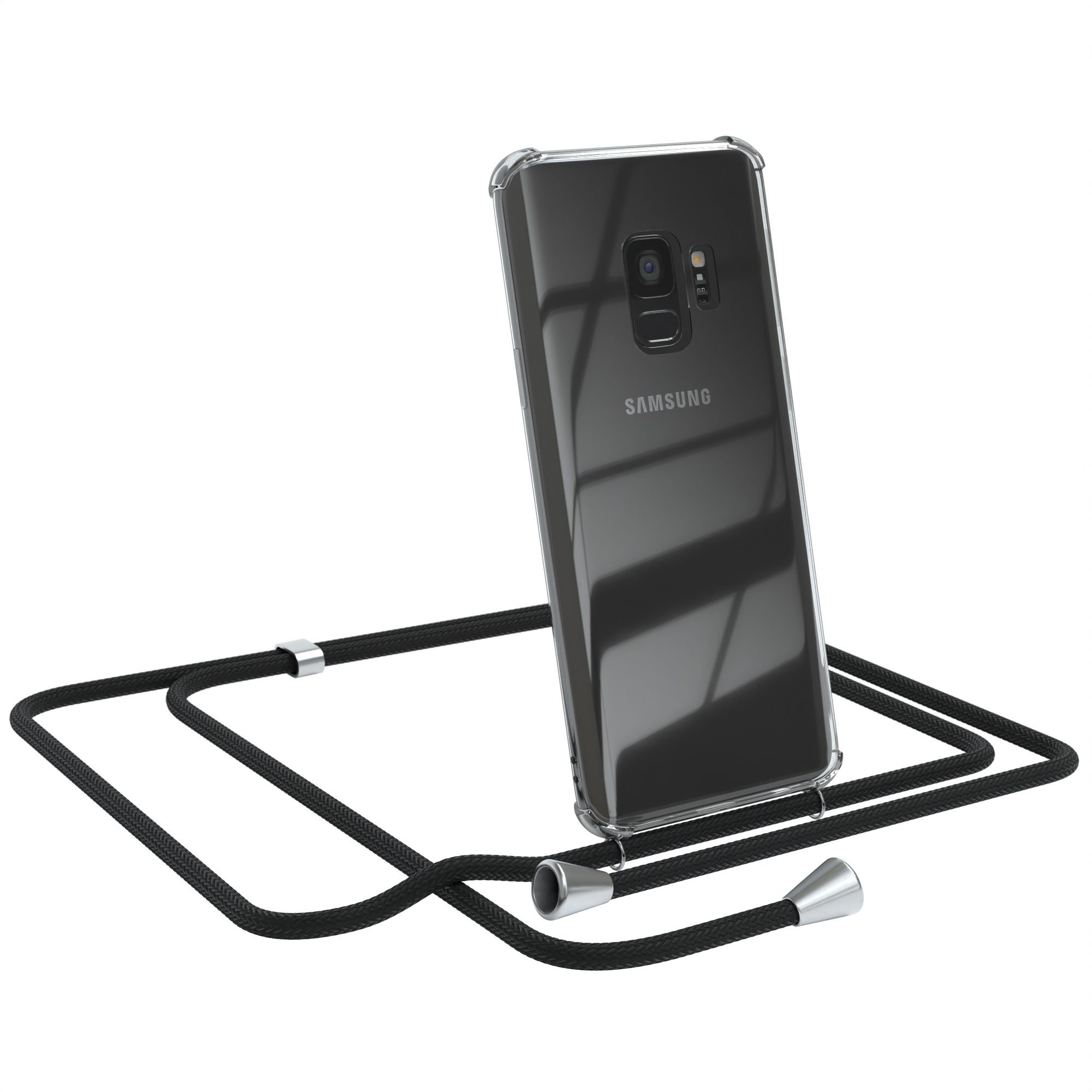 Handykette Hülle mit Kette für Samsung Galaxy S9