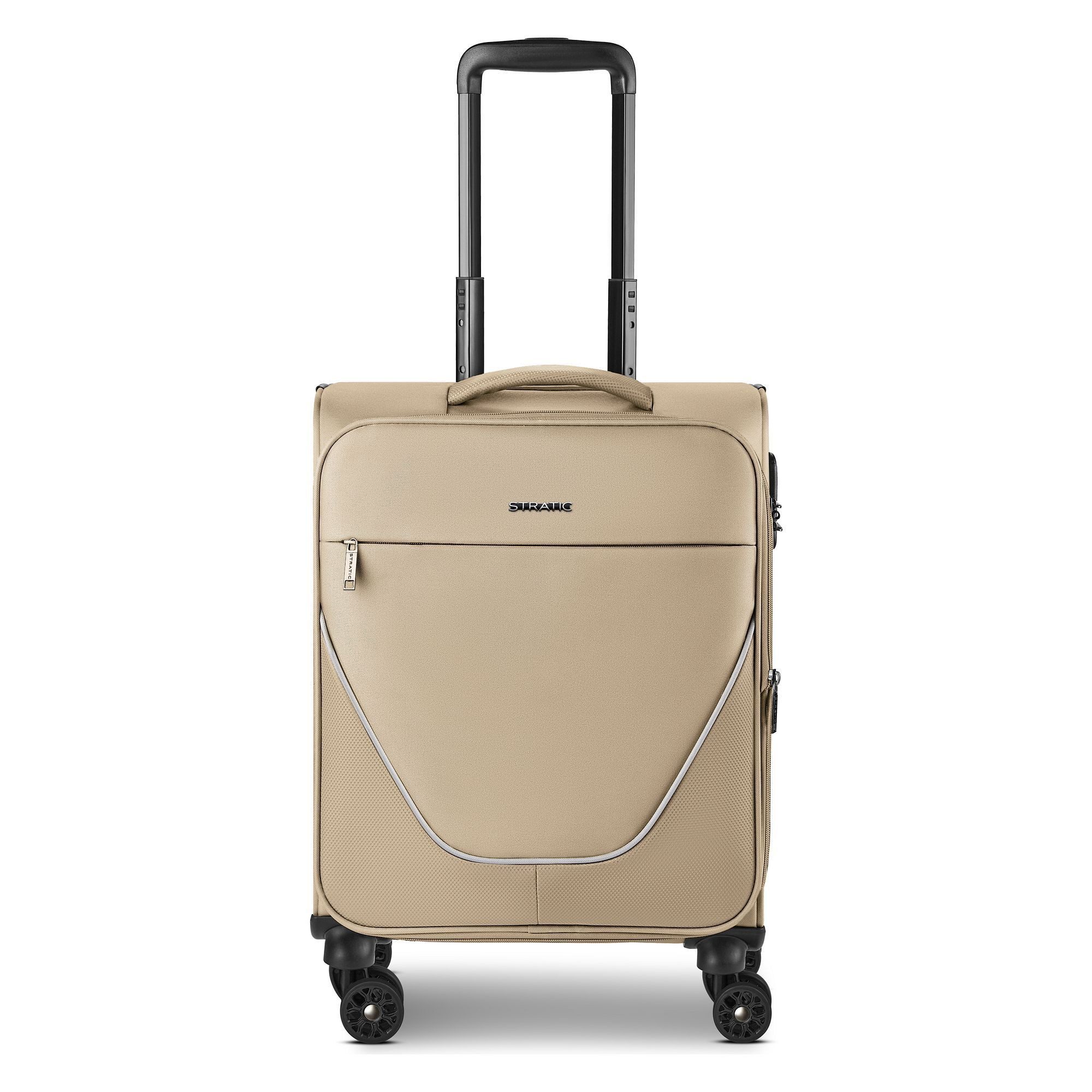 Stratic Handgepäck-Trolley taska, 4 Rollen, Polyester