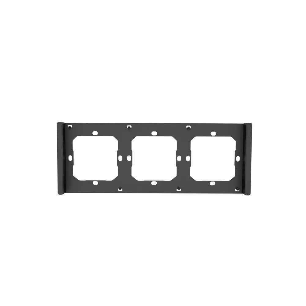 Sonoff Abdeckrahmen Sonoff fach Einbaurahmen für den Einbau von M5-80 Wandschaltern, Kunststoff, (Spar-Set, 1 tlg., 23 x 9 cm flach), 3fach-Rahmen, für Sonoff M5-80, flammhemmend V0