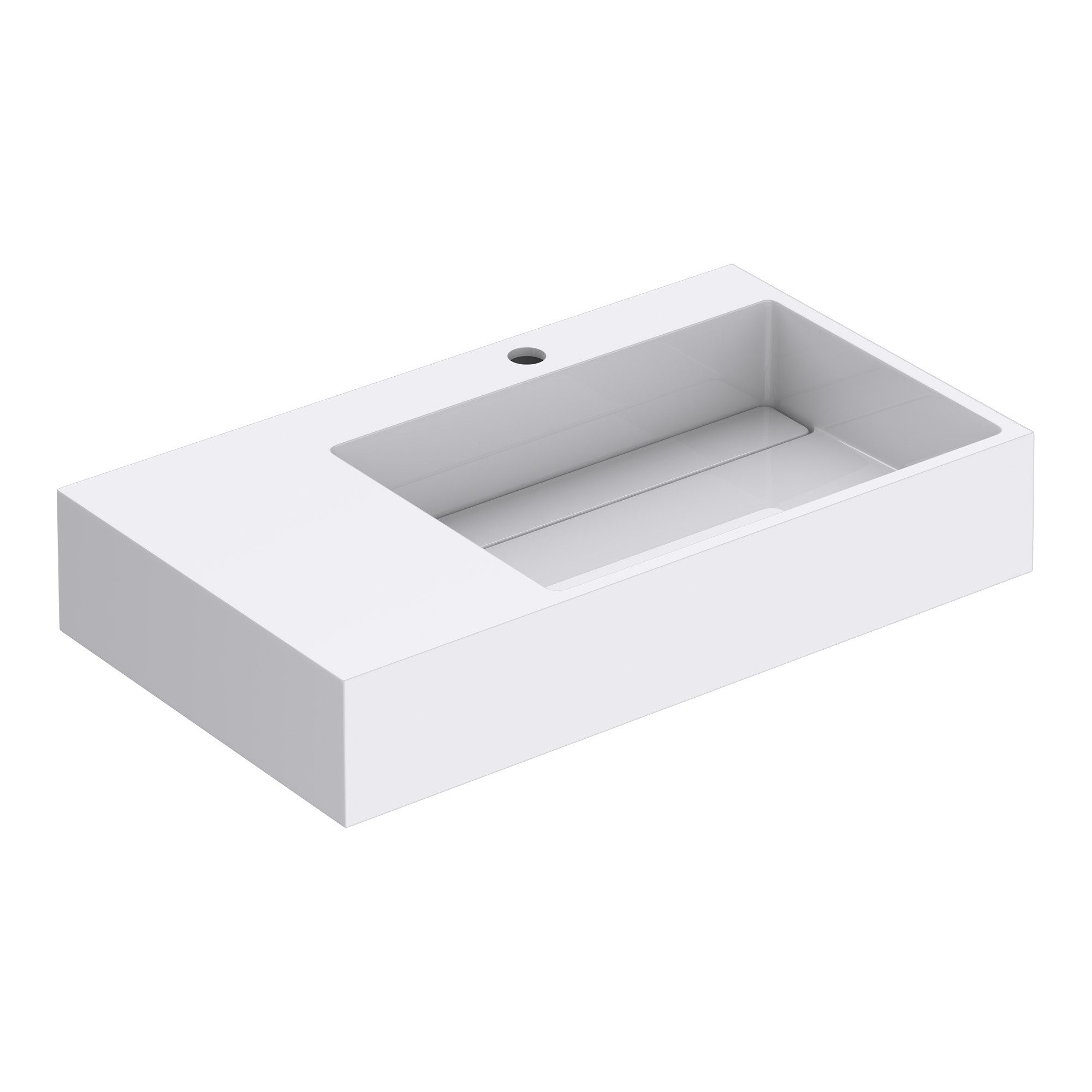 doporro Waschbecken Aufsatzwaschbecken Waschschale aus Mineralguss Waschtis günstig online kaufen