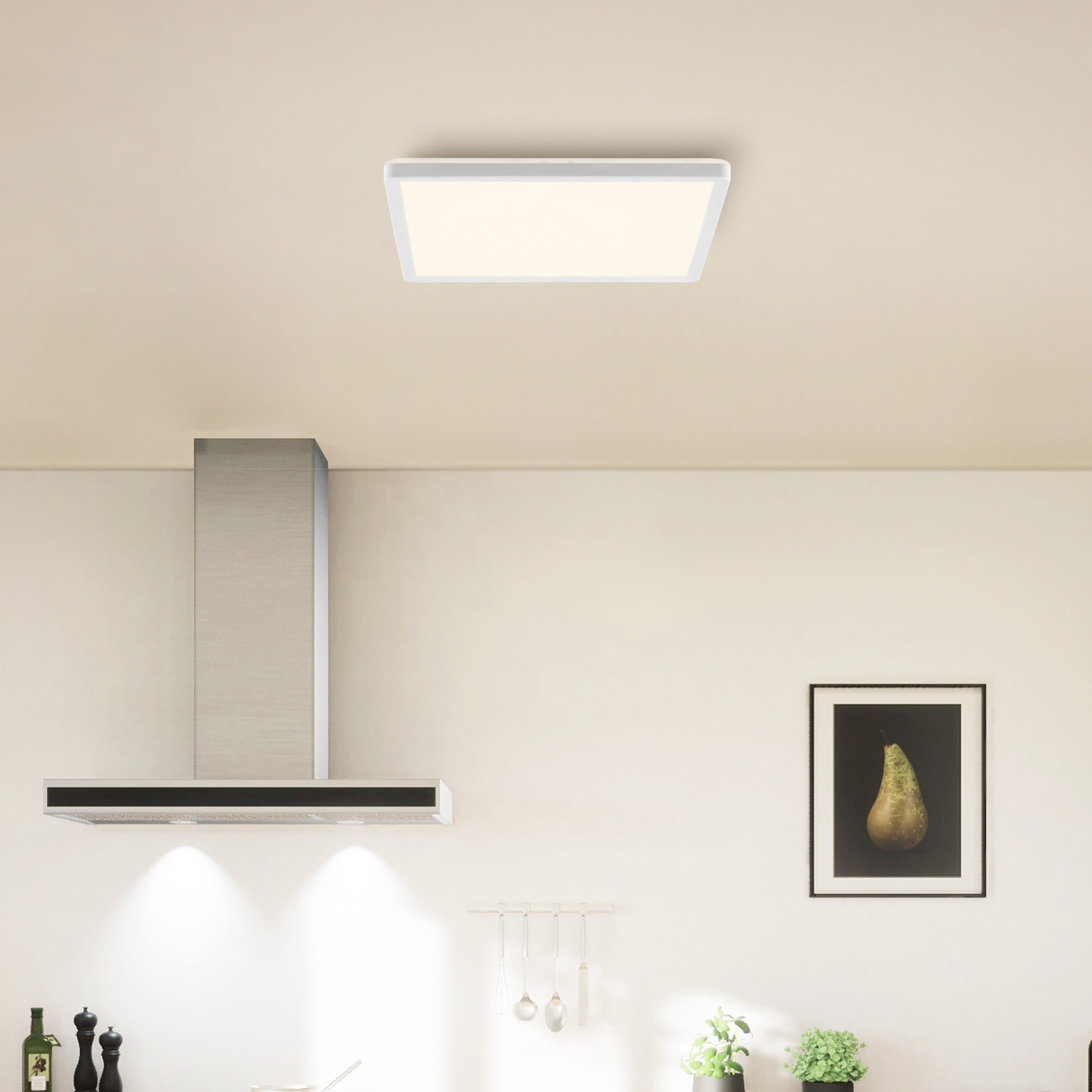 Hanseatic LED Panel DLP220A, CCT - über Fernbedienung, LED fest integriert, günstig online kaufen