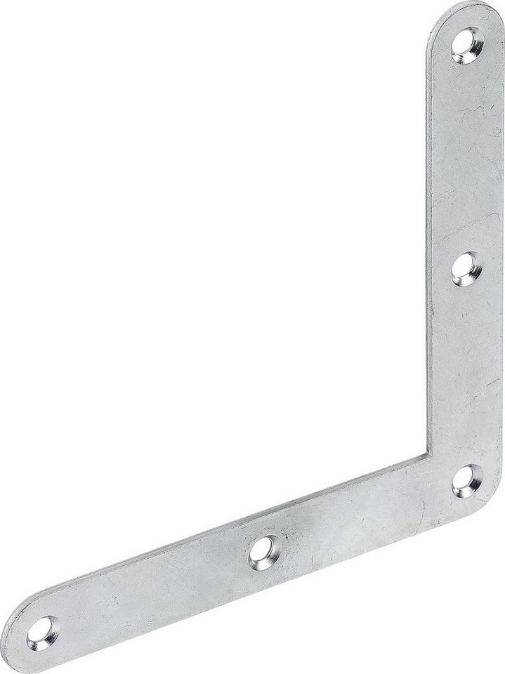Thumbnail - Vormann Winkelverbinder Vormann Eckwinkel verzinkt 120 x 20 mm