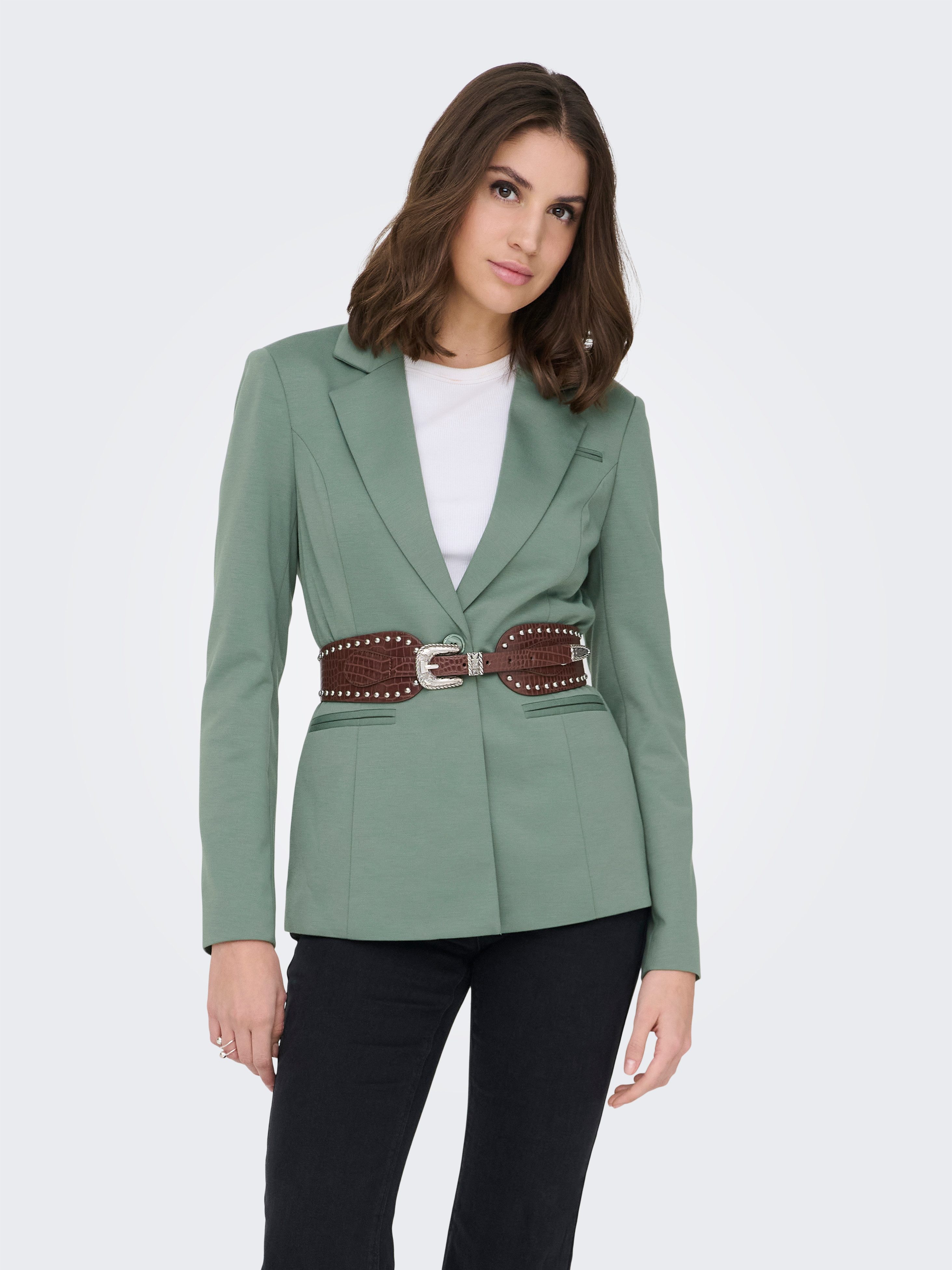 ONLY Kurzblazer ONLPEACH L/S FIT BLAZER TLR NOOS – Bild 2 von 5