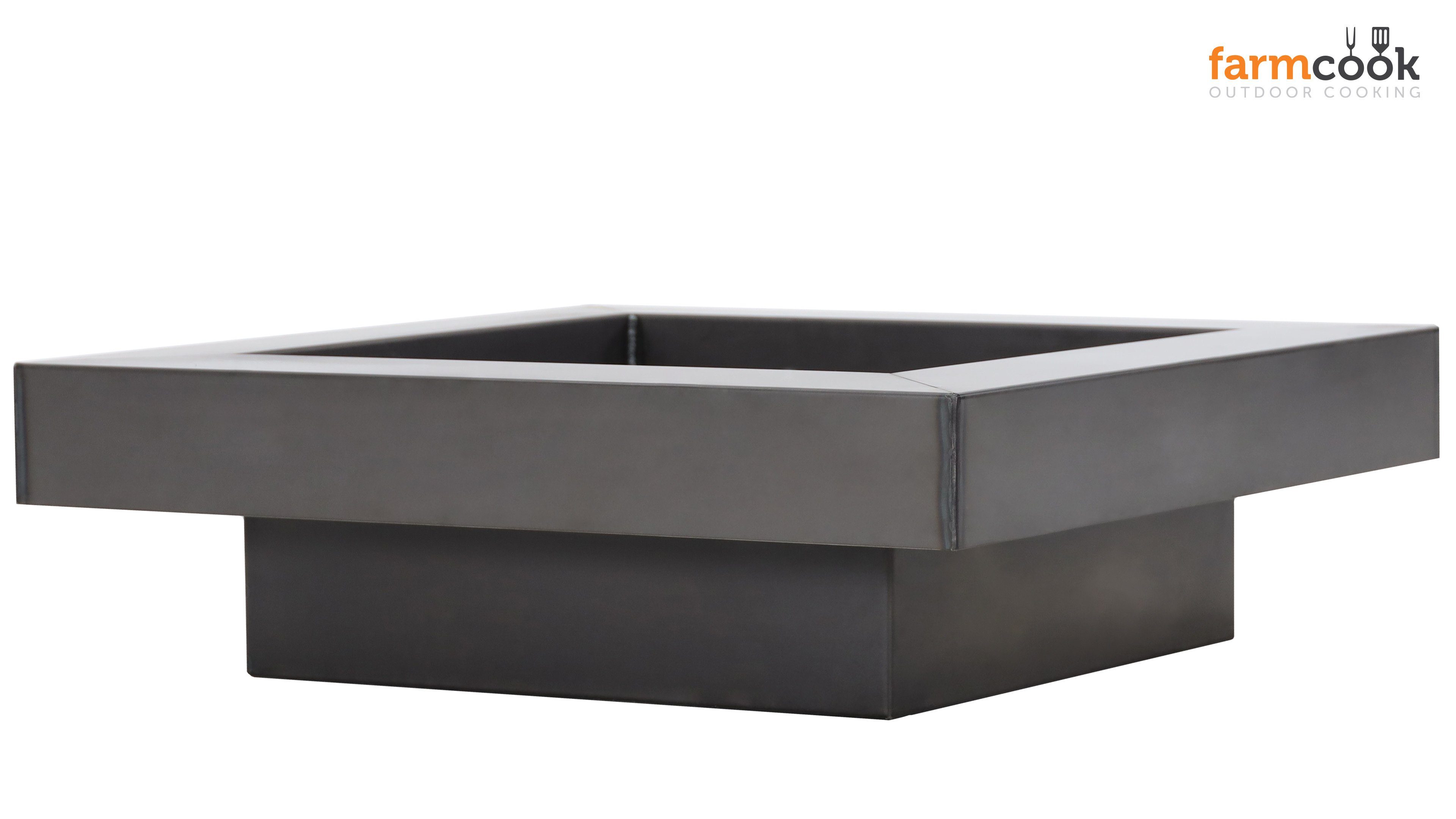 Farmcook Feuerschale Feuerstelle Feuerschale Pan 5 70 cm x 70 cm, (1 Stück), Ideal geeignet als Lagerfeuer oder Eiskübel