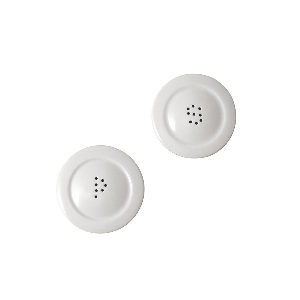 Villeroy & Boch Salz- / Pfefferstreuer For Me Salz- und Pfefferstreuer, weiß, 2-teilig, (Set, 2-tlg), Premium Porcelain, mikrow.- & spülm.sicher, Made in Germany