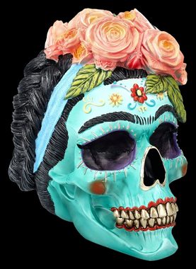 Figuren Shop GmbH Dekofigur Totenkopf mexikanisch - Calavera de Azucar - Nemesis Now - Gothic Deko