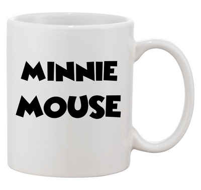 Blondie & Brownie Tasse Minnie Mouse Mickey Cartoon Zeichentrick Maus, Keramik