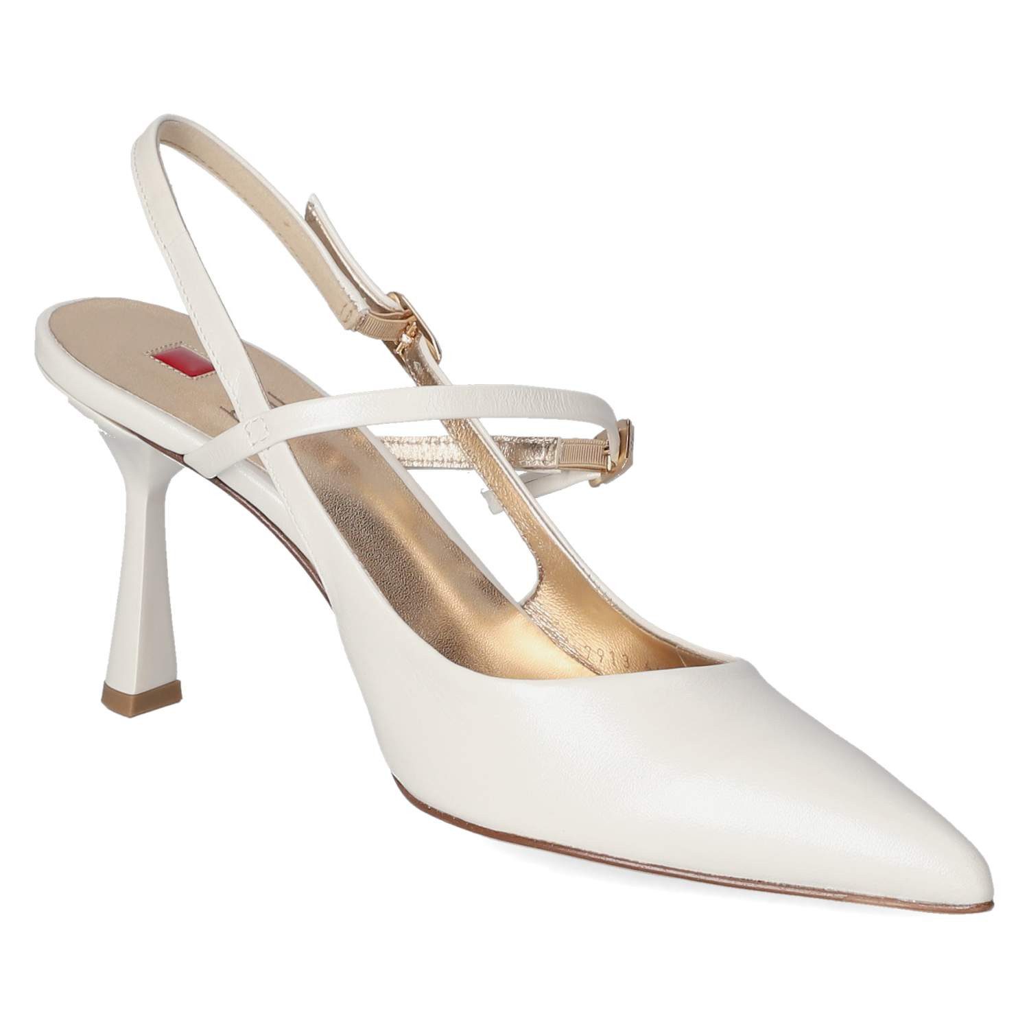 Högl Högl Slingpumps 11079130300 Damen Glattleder white Slingpumps – Bild 5 von 5