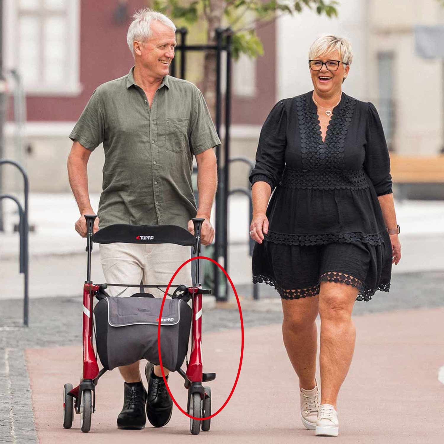 Topro Rollator TOPRO Stockhalter Pegasus Schwarz