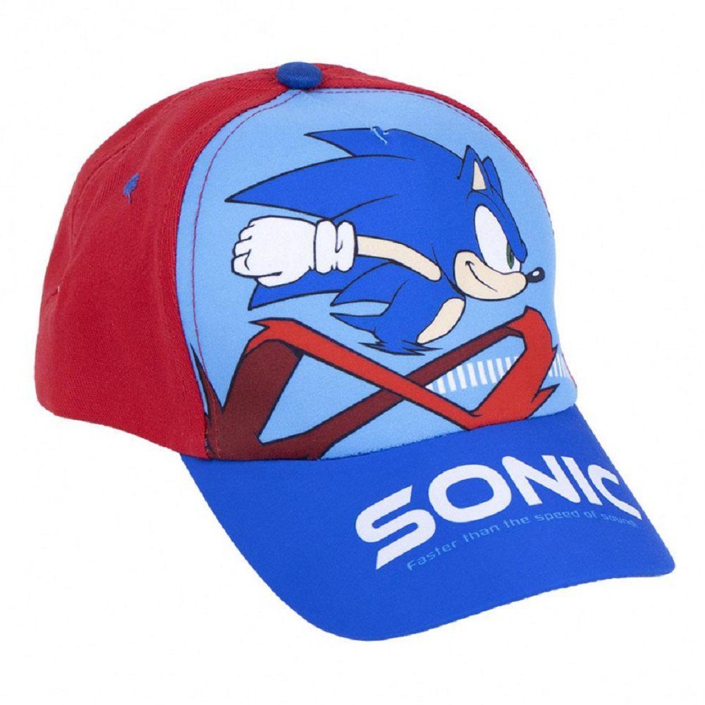 Sega Baseball Cap Sonic The Hedgehog Kappe Cap Kopfbedeckung für Kinder 53 cm 4-8 Jahre