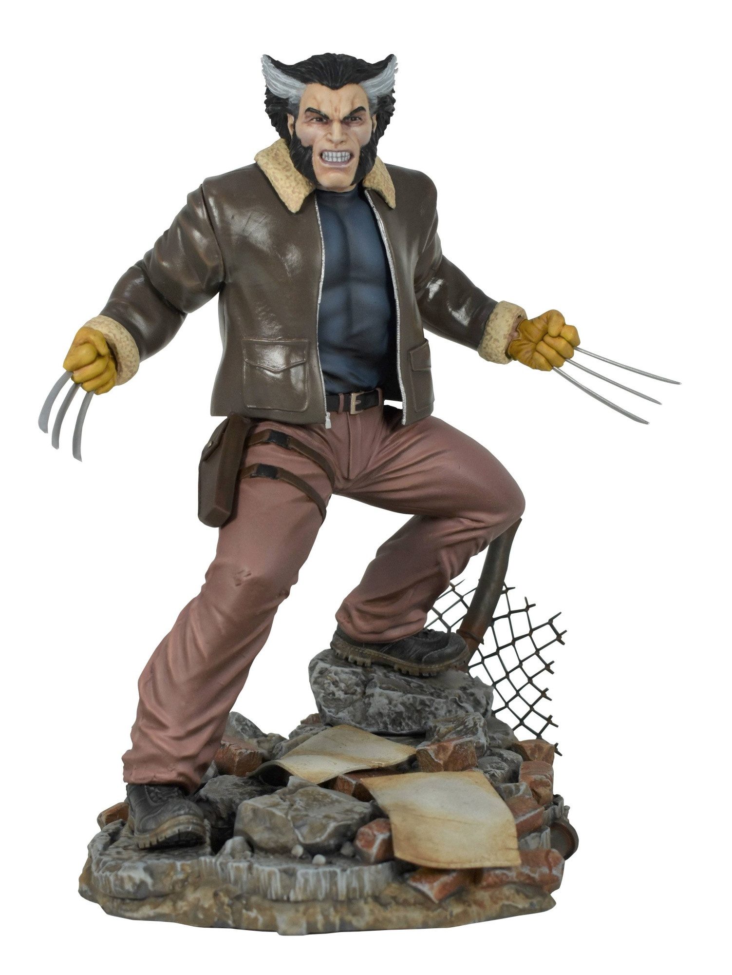 Diamond Select Actionfigur MARVEL GALLERY COMIC DAYS OF FUTURE PAST WOLVERINE STATUE
