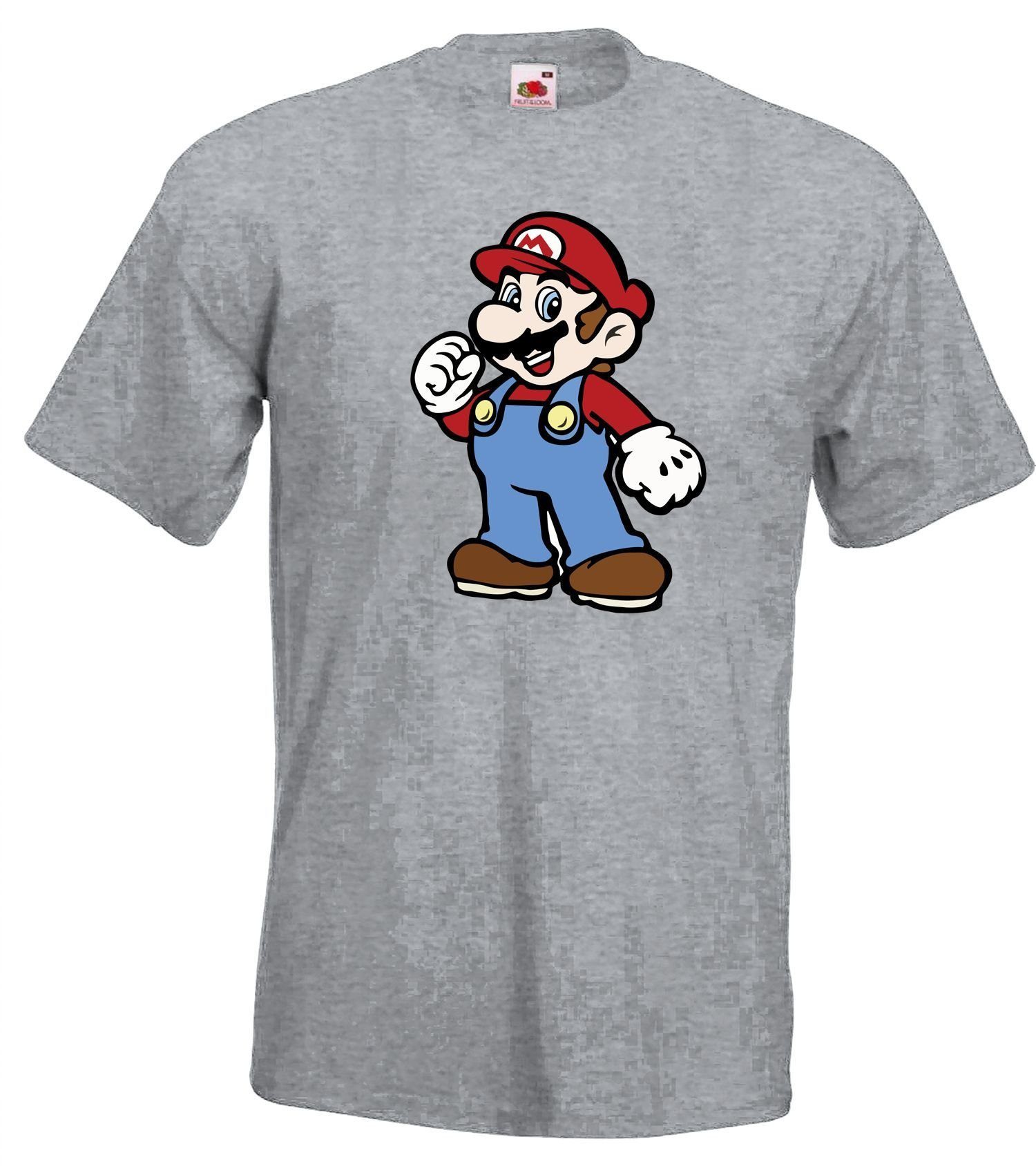Youth Designz Print-Shirt Mario Herren T-Shirt mit lustigem Frontprint
