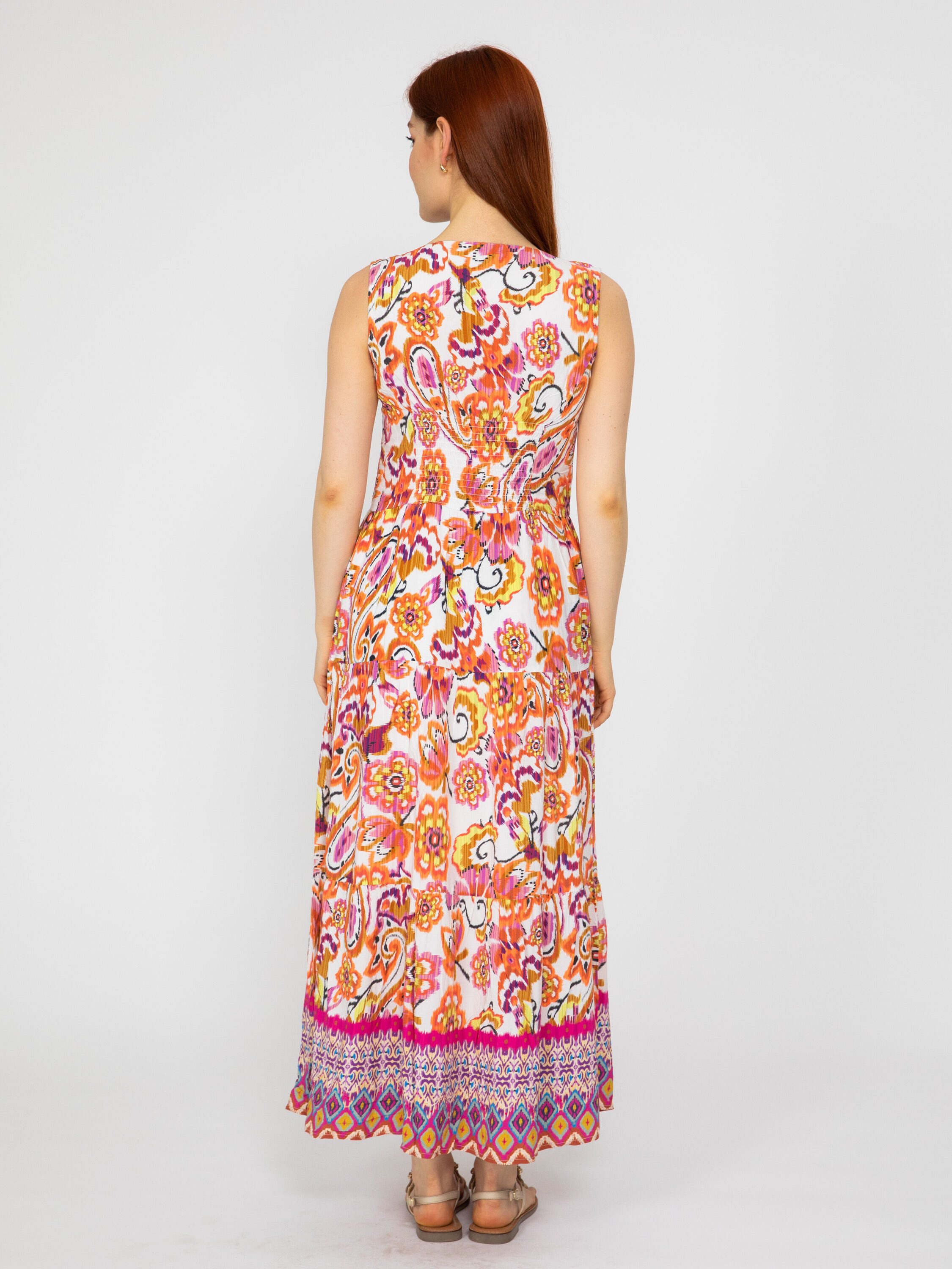 VICCI Germany A-Linien-Kleid (1-tlg) mit mehrfarbigem günstig online kaufen