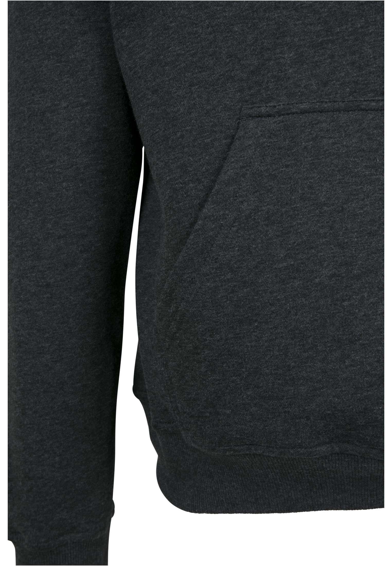 URBAN CLASSICS Sweater Herren Basic Terry charcoal (1-tlg) Hoody