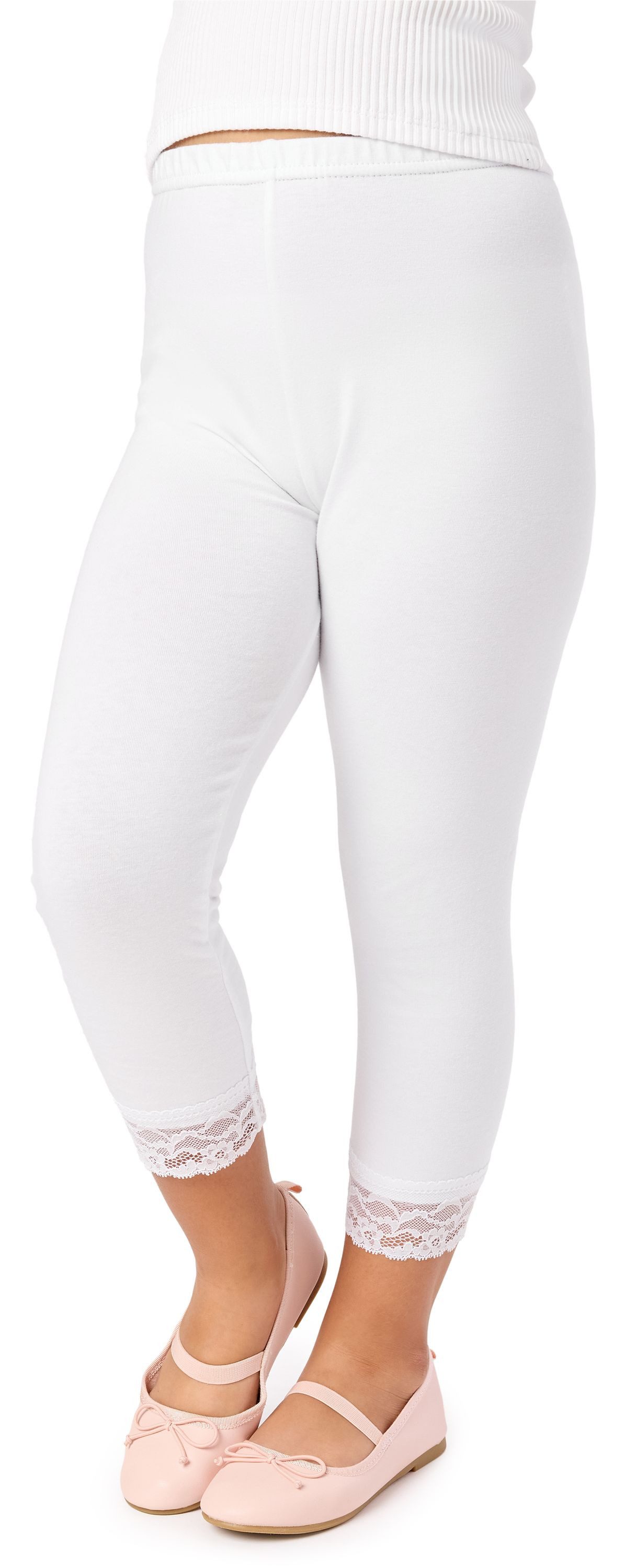 Merry Style Leggings Mädchen 3/4 Capri Hose MS10-293 (1-tlg) aus Viskose