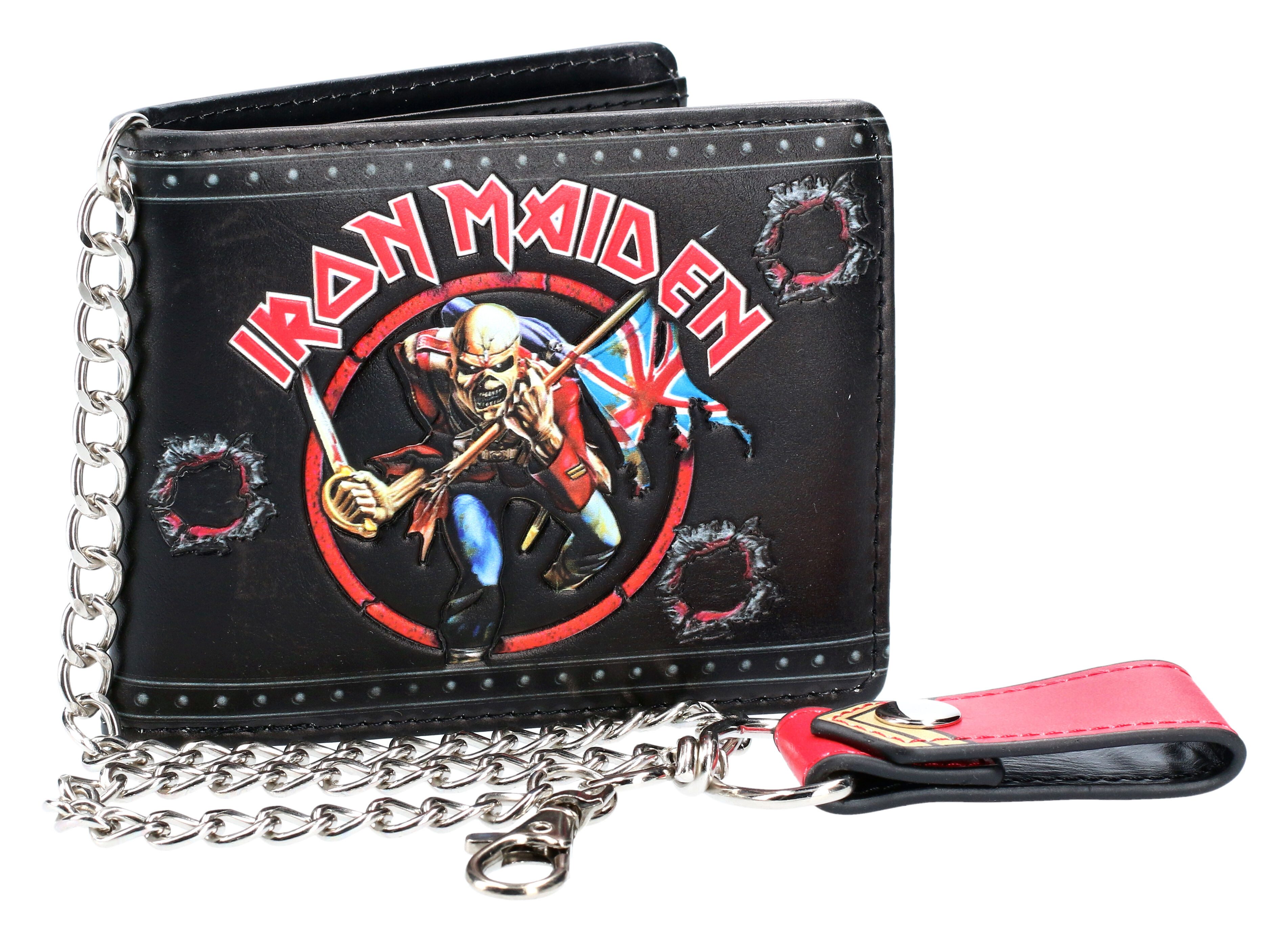 Figuren Shop GmbH Geldbörse Geldbeutel - Iron Maiden - offizielles Merchandise Geldbörse