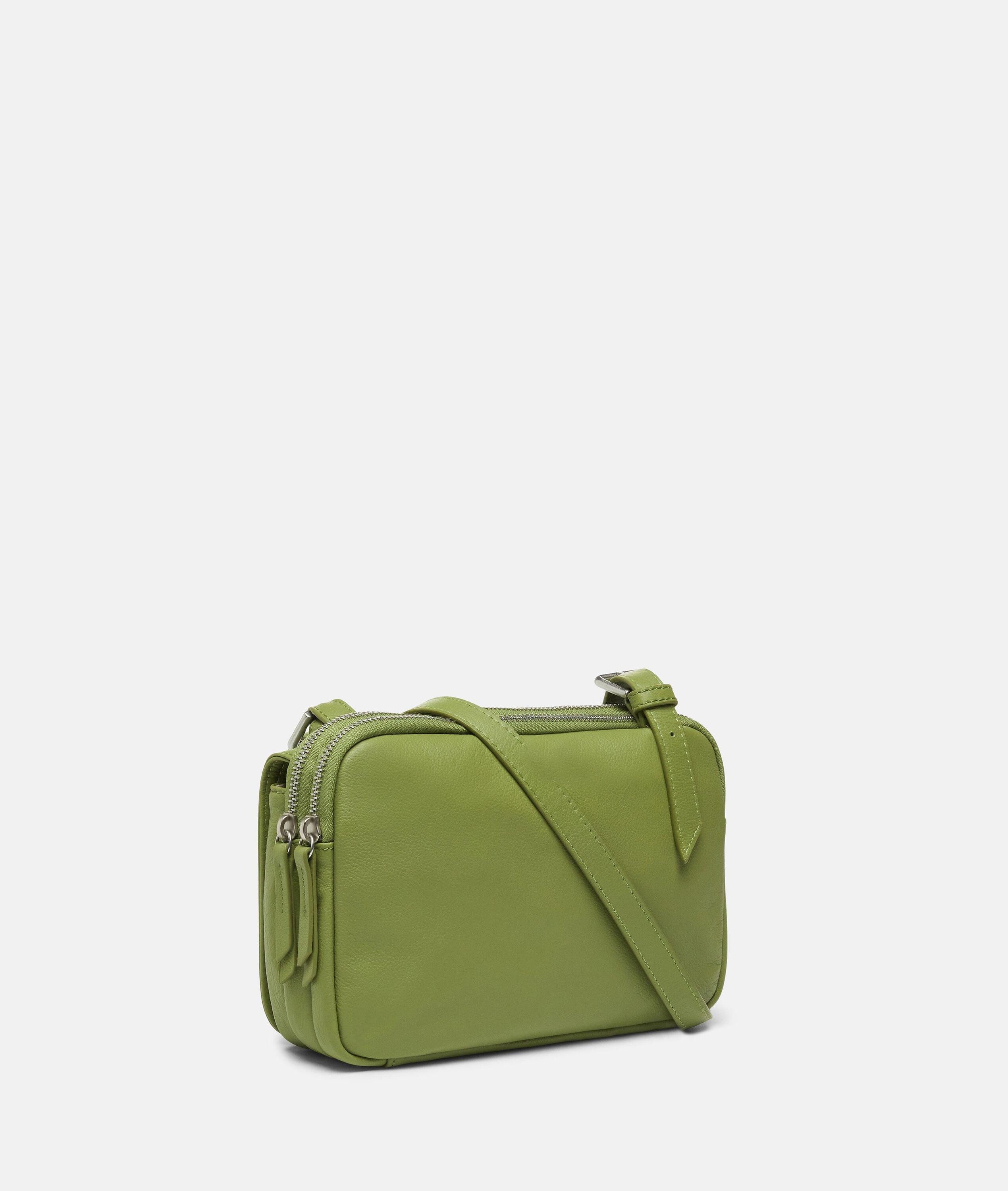 Liebeskind Berlin Umhängetasche Mareike Crossbody M, Handliche Crossbody-Bag aus natürlich genarbtem Leder