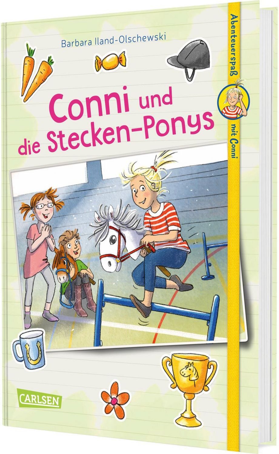 Abenteuerspaß mit Conni 4: Conni und die Stecken-Ponys / Barbara Iland-Olschewski, Ein Kinderbuch über Hobby Horsing und den Mut, zu sich zu stehen, für Kinder ab 8 Jahren
