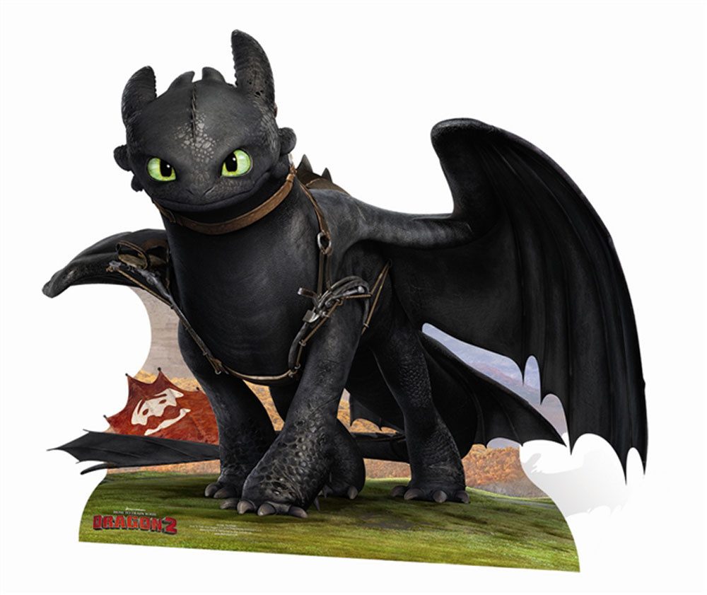 Dekofigur Dragons Pappaufsteller How to train günstig online kaufen