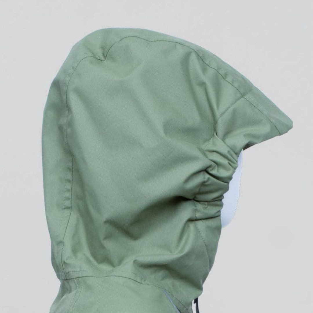 suebidou Regenjacke Rainshell Jacke Splash Magic Splash Effect mit Fleece-Inlay nachhaltig, kreativ, Muster erscheint bei Nässe