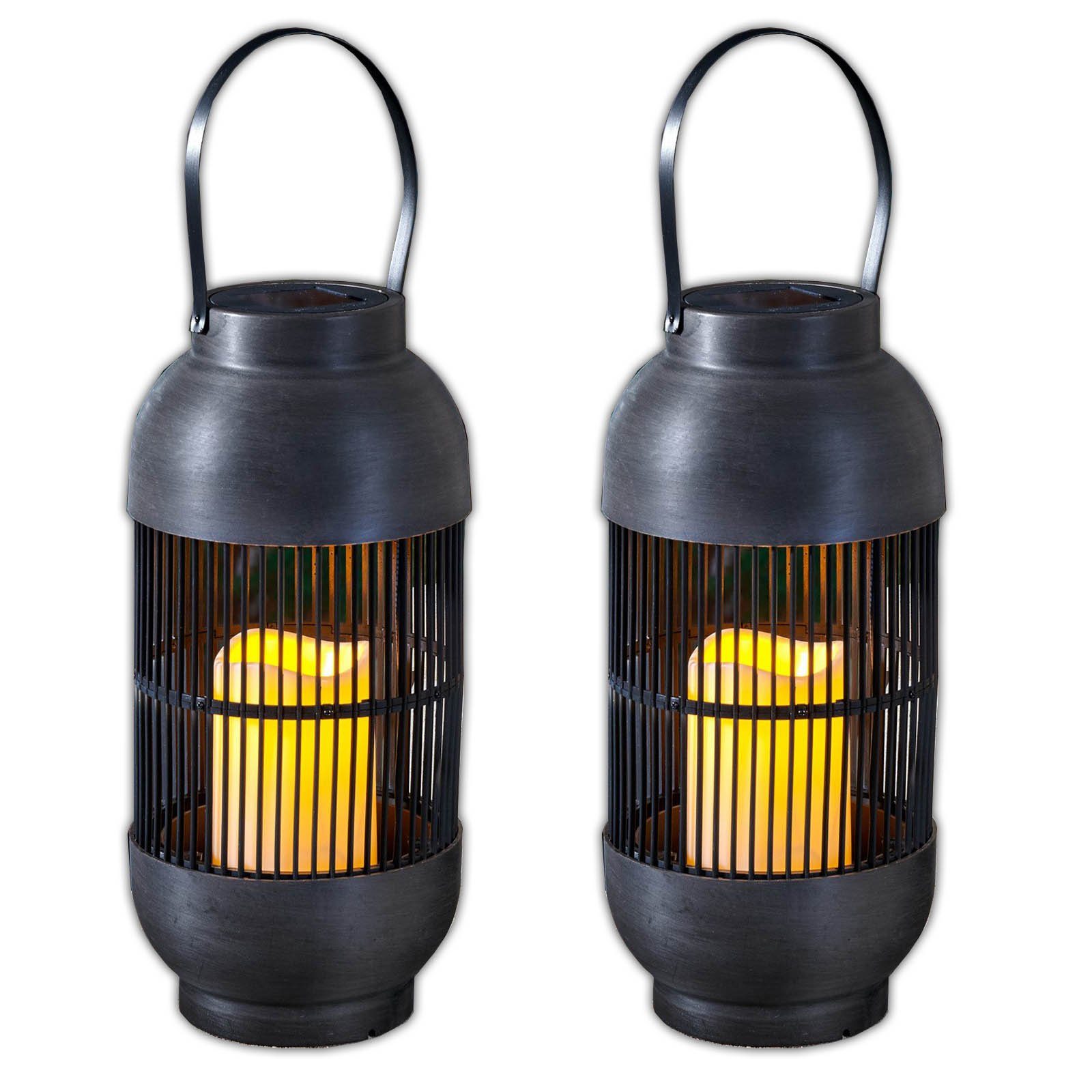 HAC24 Laterne LED Solar Dekolampe Solarlaterne günstig online kaufen