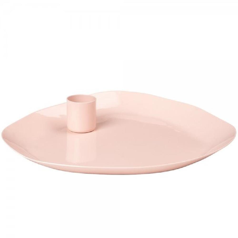 Broste Copenhagen Kerzenhalter Kerzenplatte Mie Pale Blush