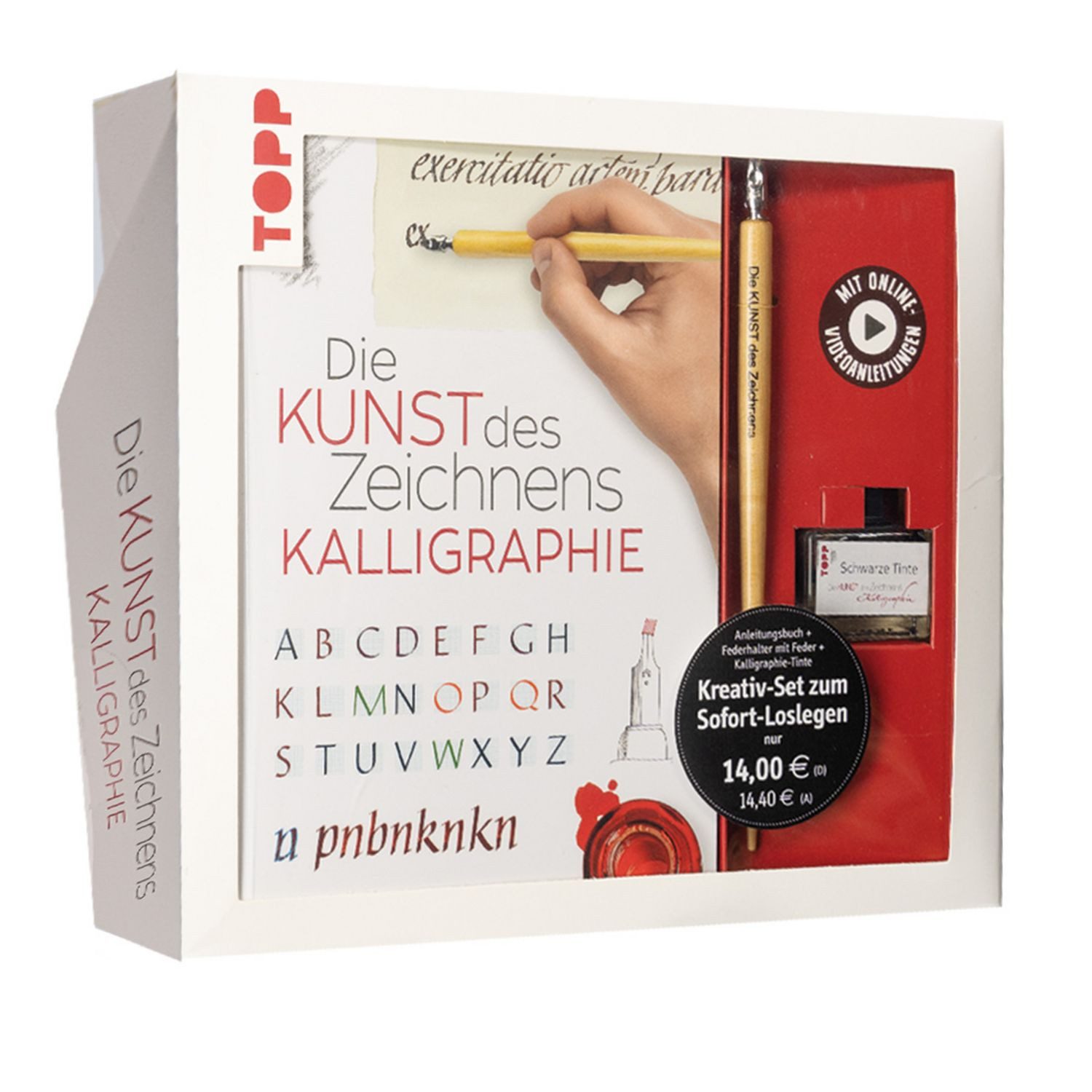 Kreativ-Set Die Kunst des Zeichnens Kalligraphie / Andreas Lux