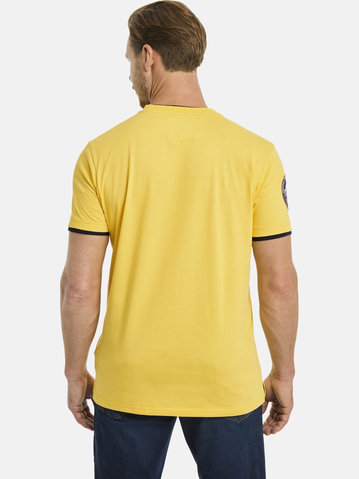 Jan Vanderstorm T-Shirt SÖLVE aus robustem günstig online kaufen