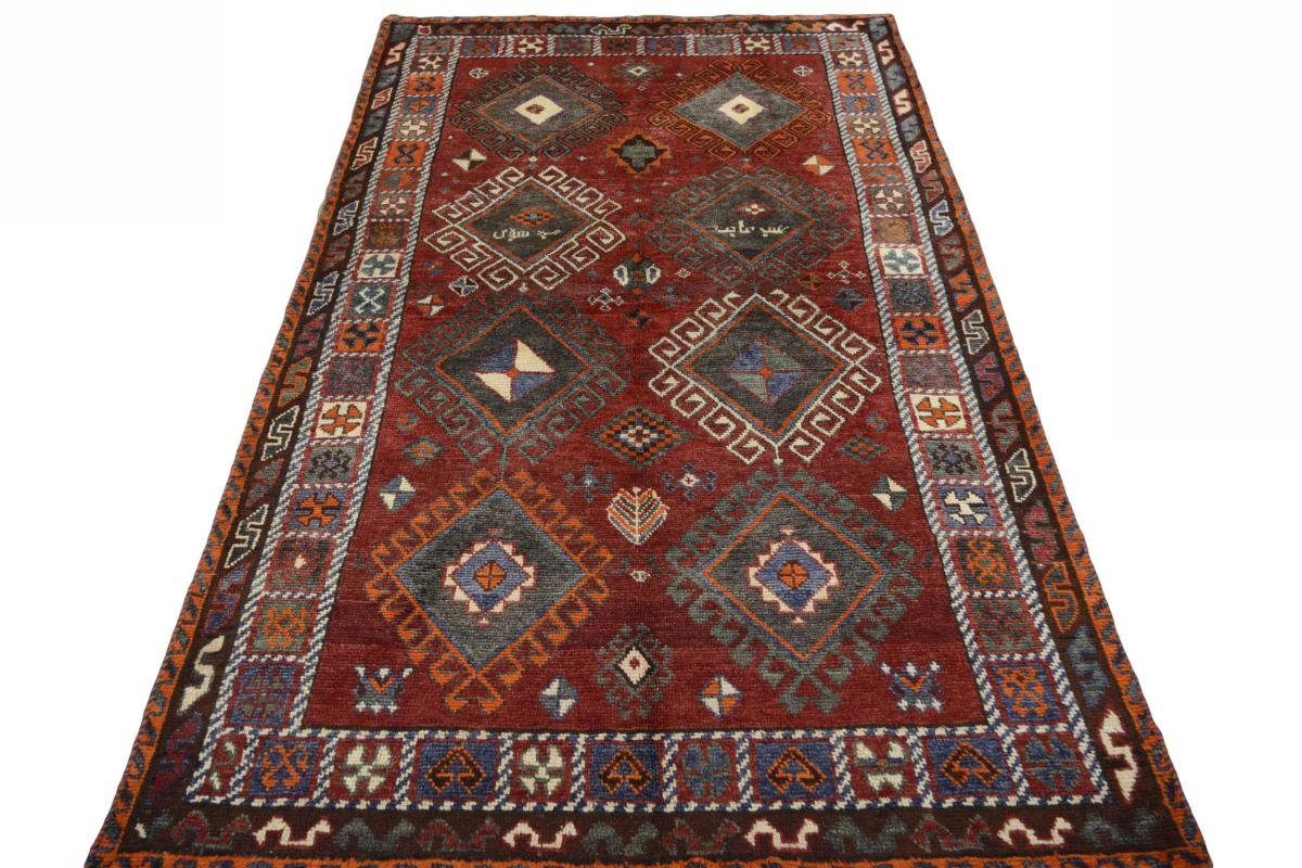 Handgeknüpfter Perserteppich, 136x236 mm Nain Orientteppich rechteckig, Orientteppich / 10 Shiraz Trading, Höhe: