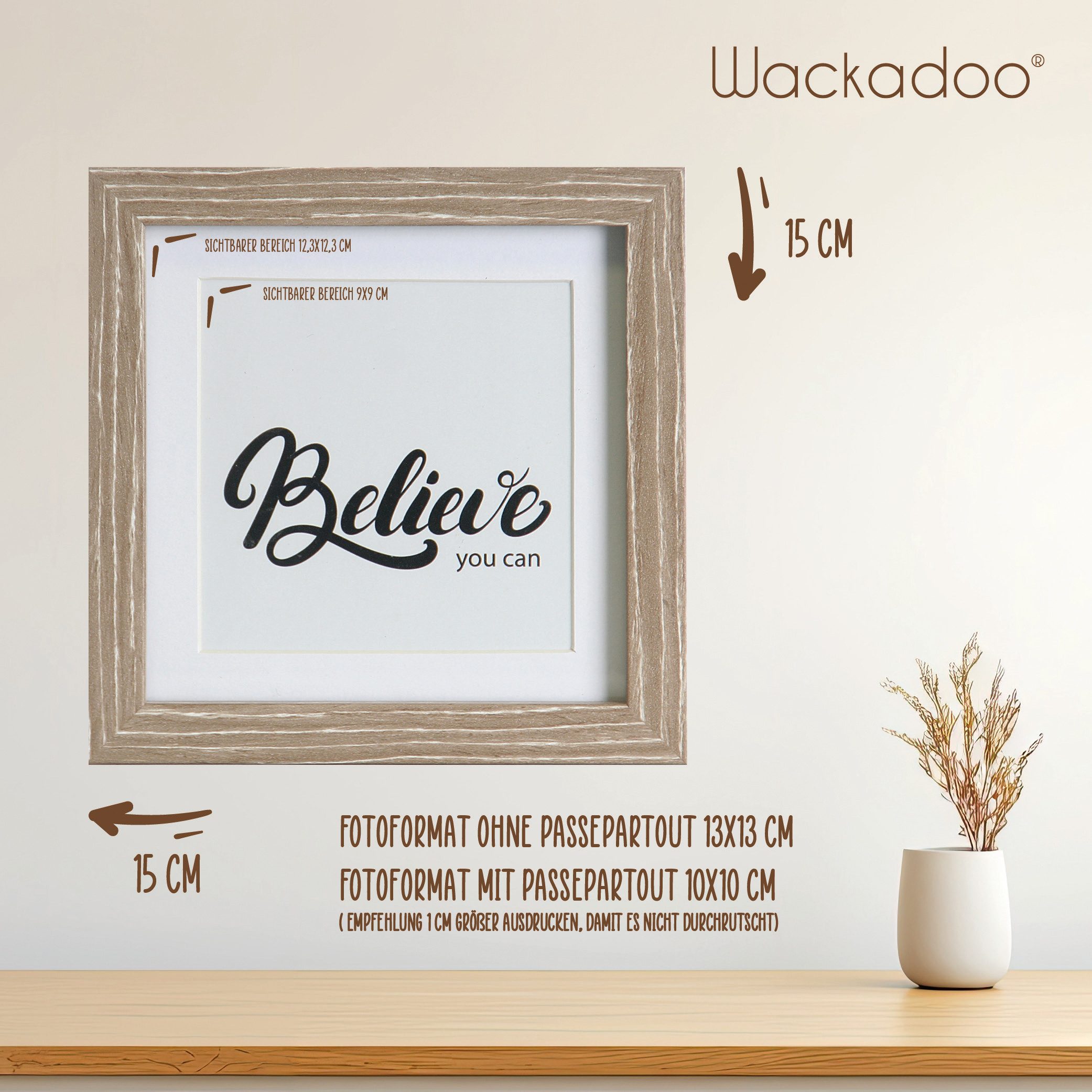 Wackadoo Living Bilderrahmen-Set the Frame Bilderrahmen günstig online kaufen