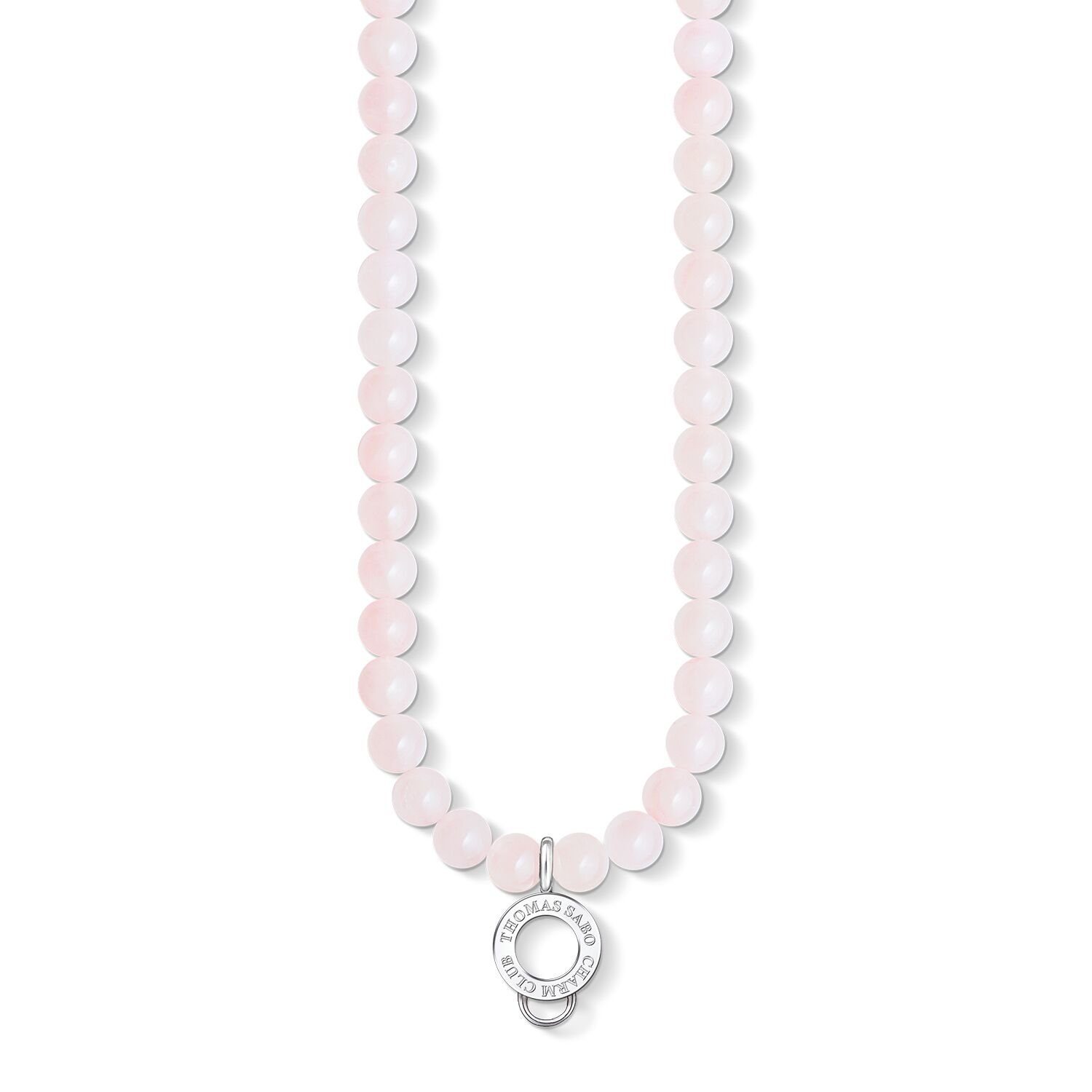 THOMAS SABO Perlenkette Rosenquarz