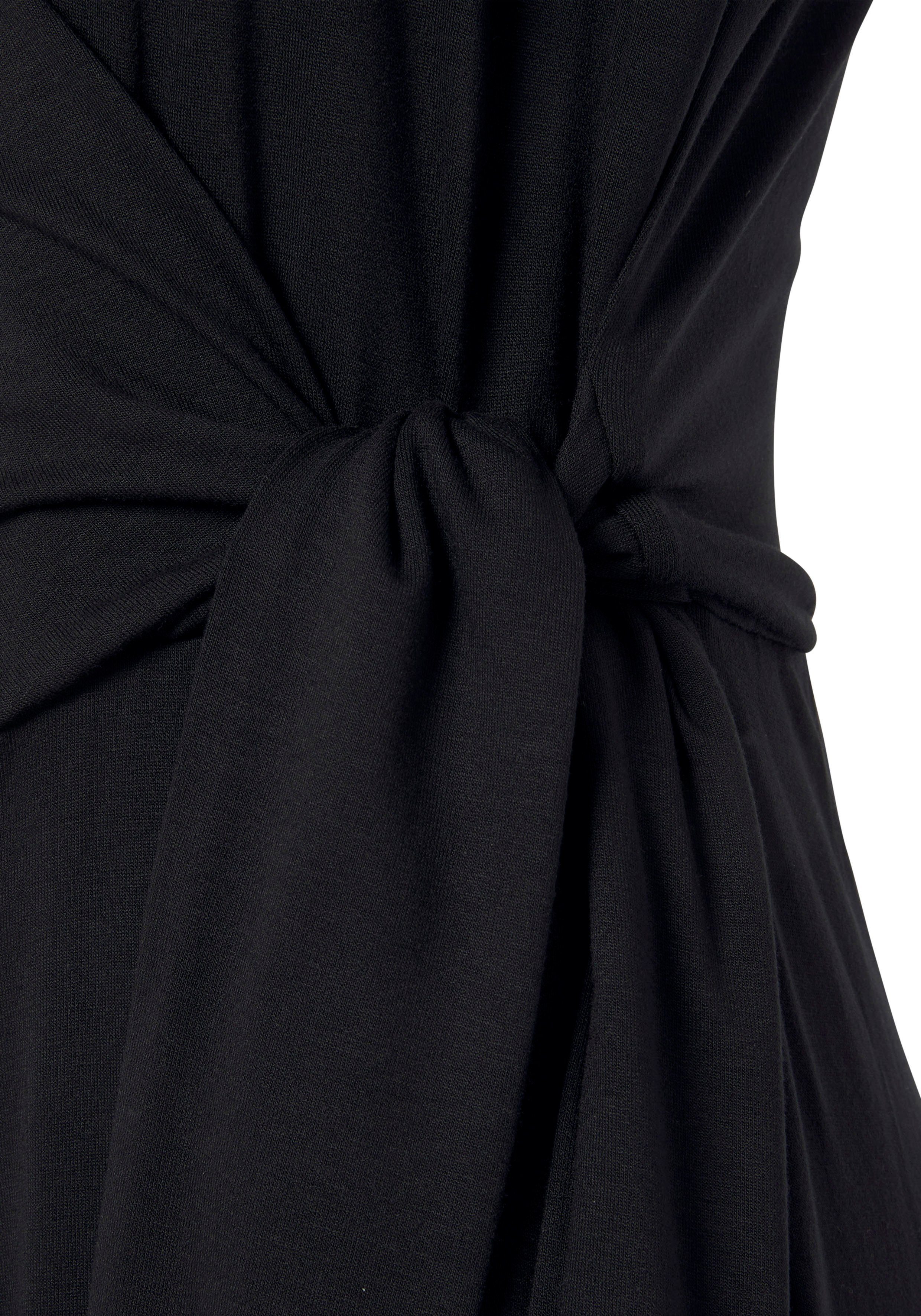 LASCANA Culotte-Overall mit Knotendetail in der Taille, femininer Jumpsuit, festlich