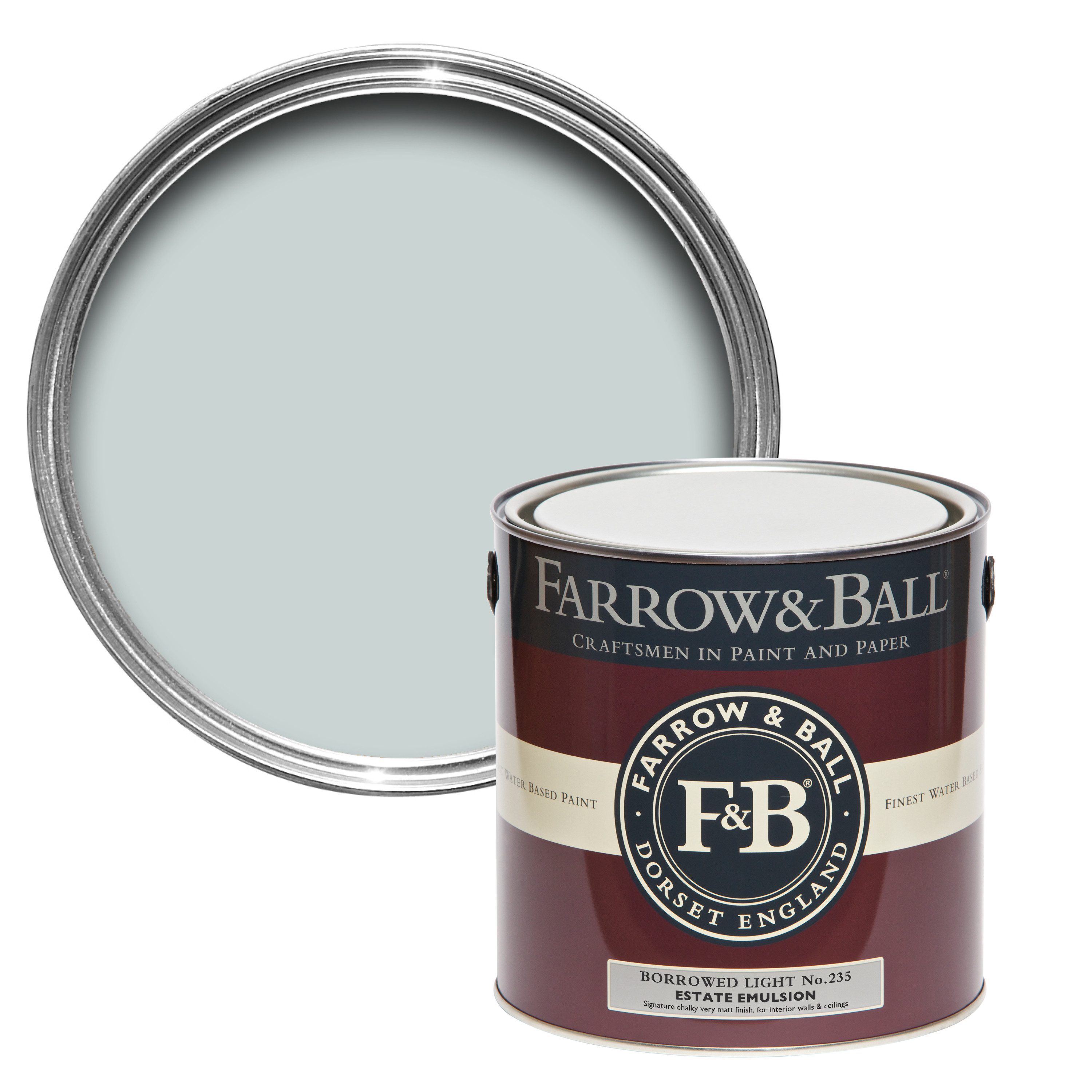 Wandfarbe Farrow and Ball - Borrowed Light 235