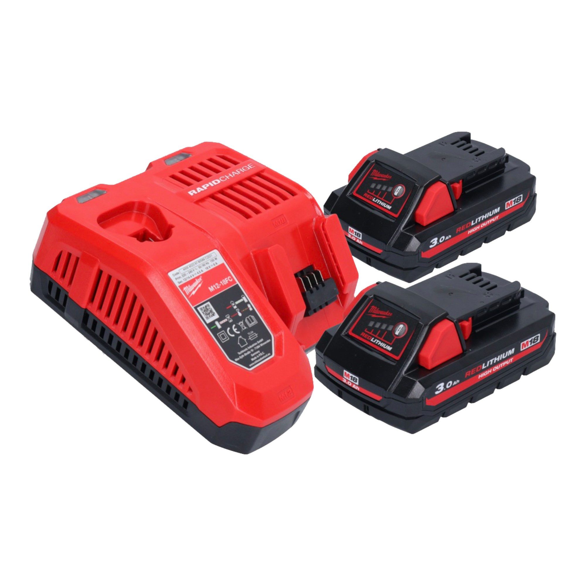 Milwaukee Werkstattpresse M18 GG-302 Akku Fettpresse 18 V 690 bar + 2x Akku 3,0 Ah + Ladegerät