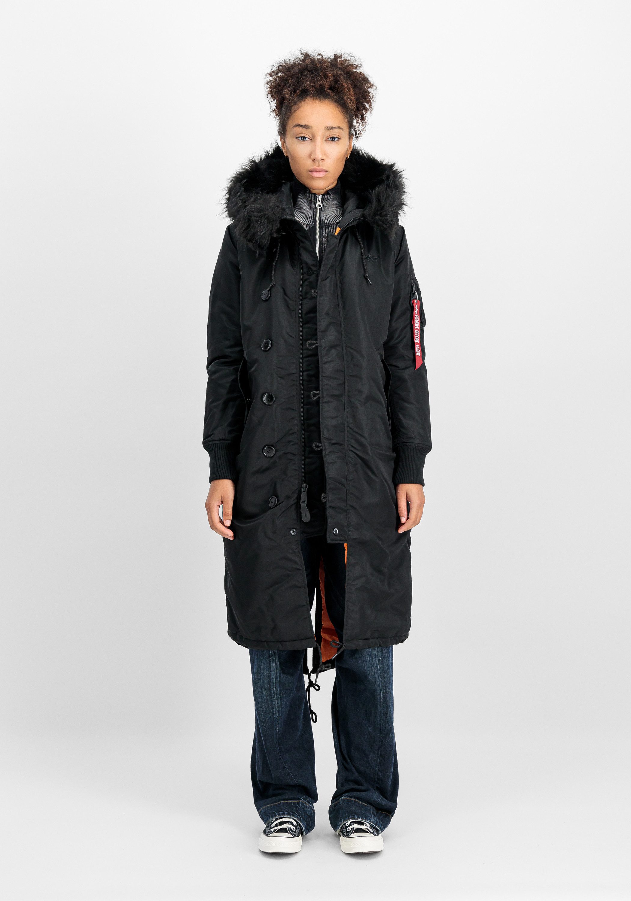 Alpha Industries Winterjacke Long Fishtail W