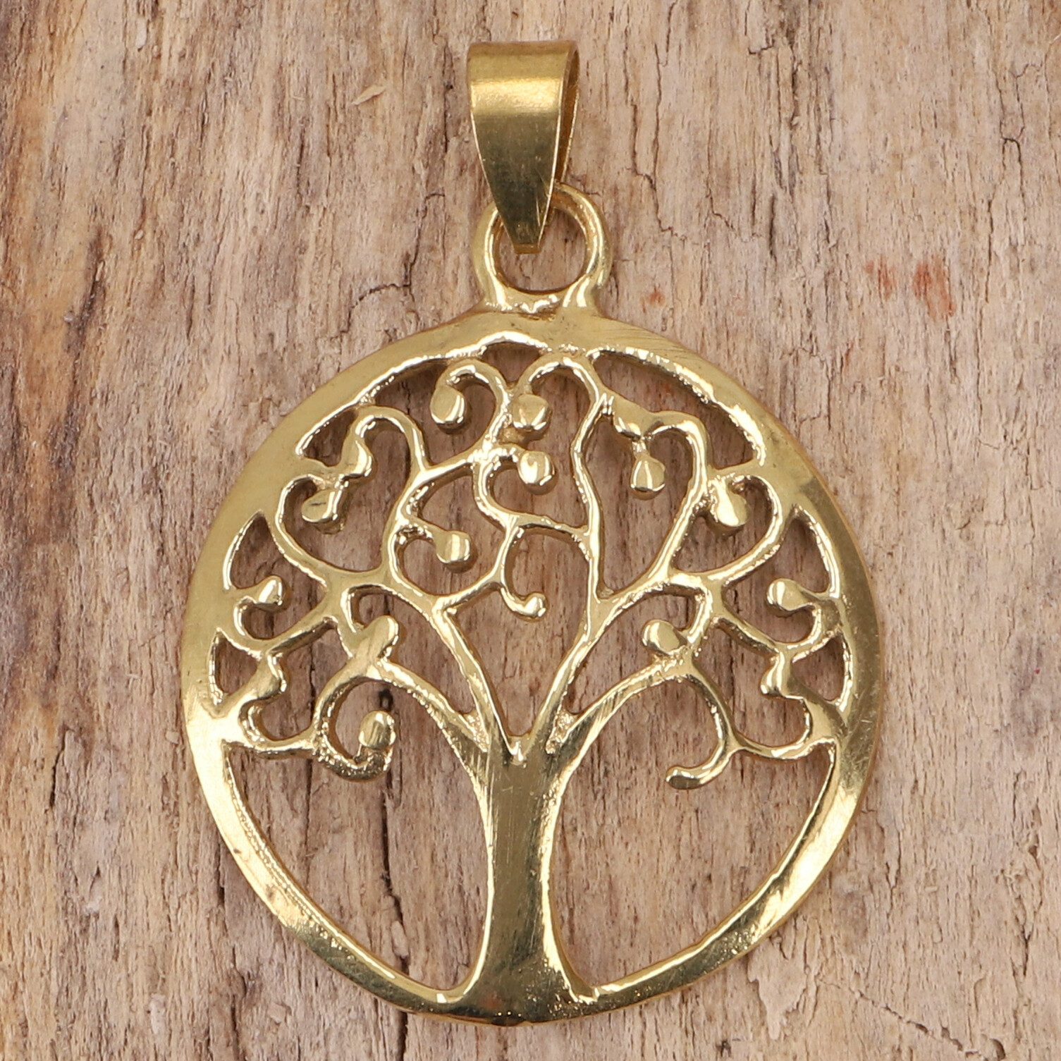 Guru-Shop Kettenanhänger Amulett `Baum des Lebens` günstig online kaufen