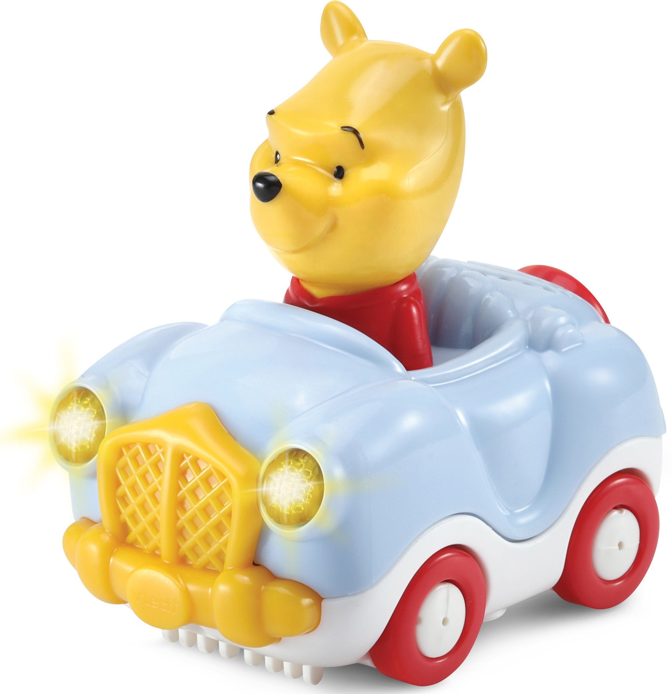 Vtech® Spielzeug-Auto und Cabrio, Baby Flitzer, mit Winnie Licht Tut Puuhs Tut Sound