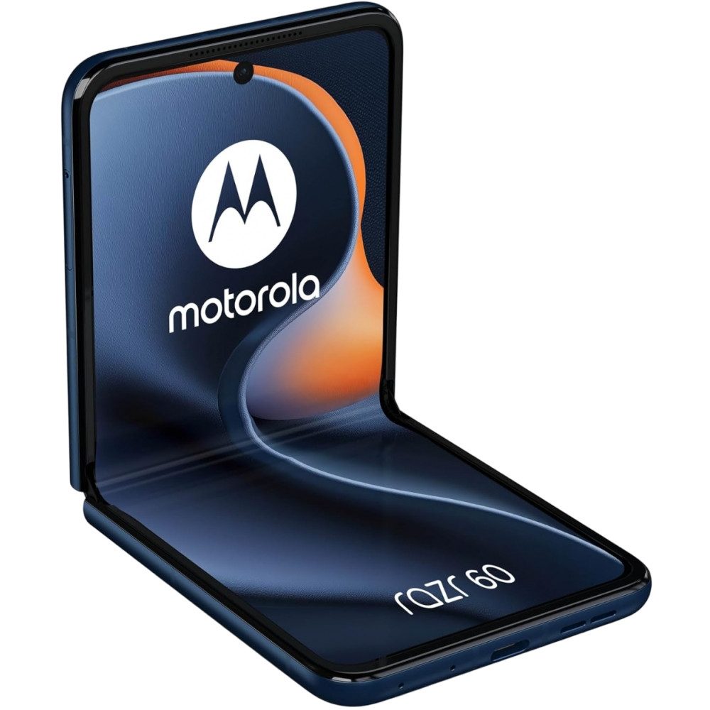 Motorola XT2553-1 Razr 60 5G 256 GB / 8 GB - Smartphone - gibraltar sea Smartphone (6,9 Zoll, 256 GB Speicherplatz)