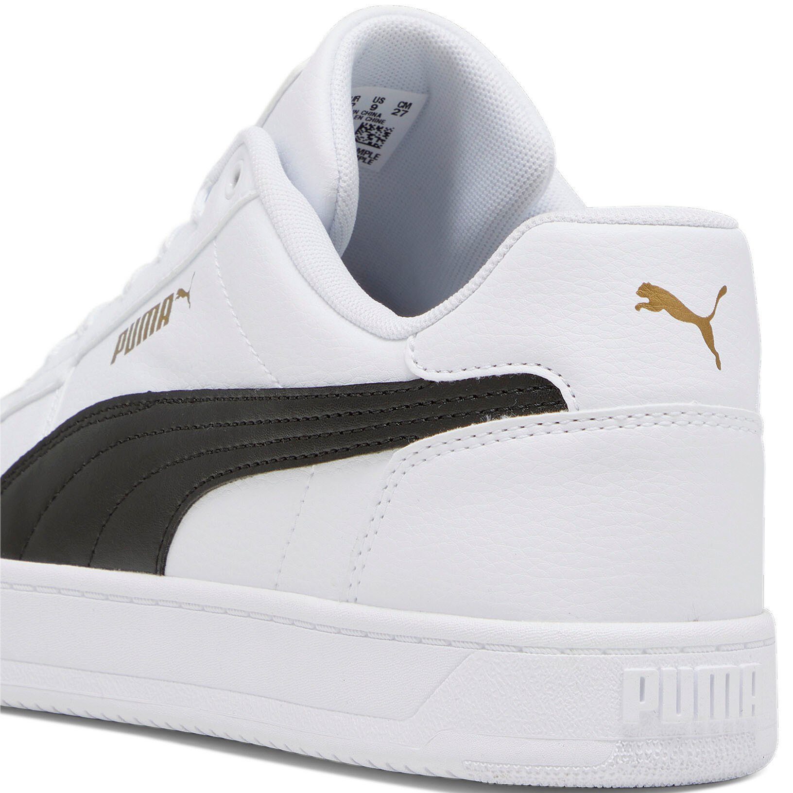 PUMA CAVEN 2.0 Black-Gold Sneaker PUMA White-PUMA
