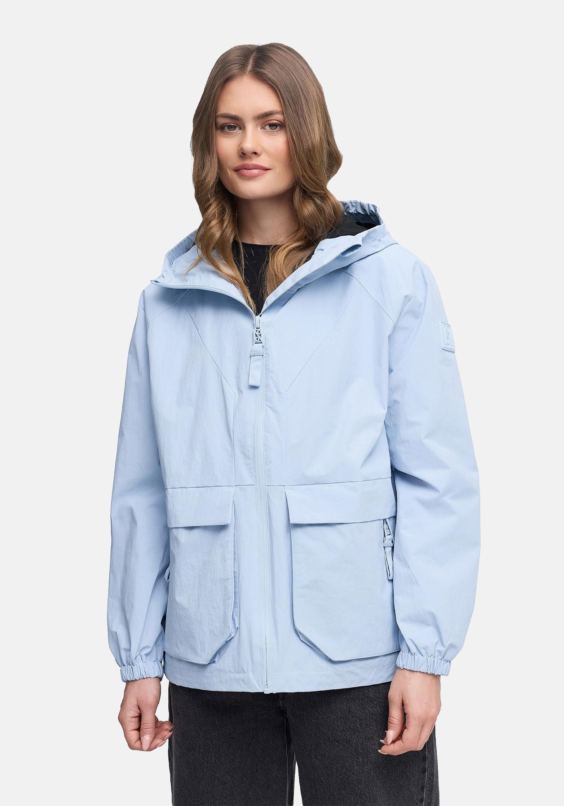 Navahoo Outdoorjacke Donnerwetter 14 Wasserdichte Übergangsjacke mit Kapuze günstig online kaufen