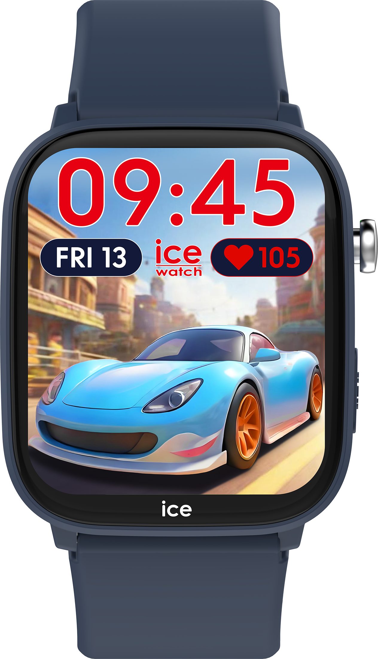 ice-watch Smartwatch, Armbanduhr, Kinderuhr, Silikonarmband, Bluetooth, digital