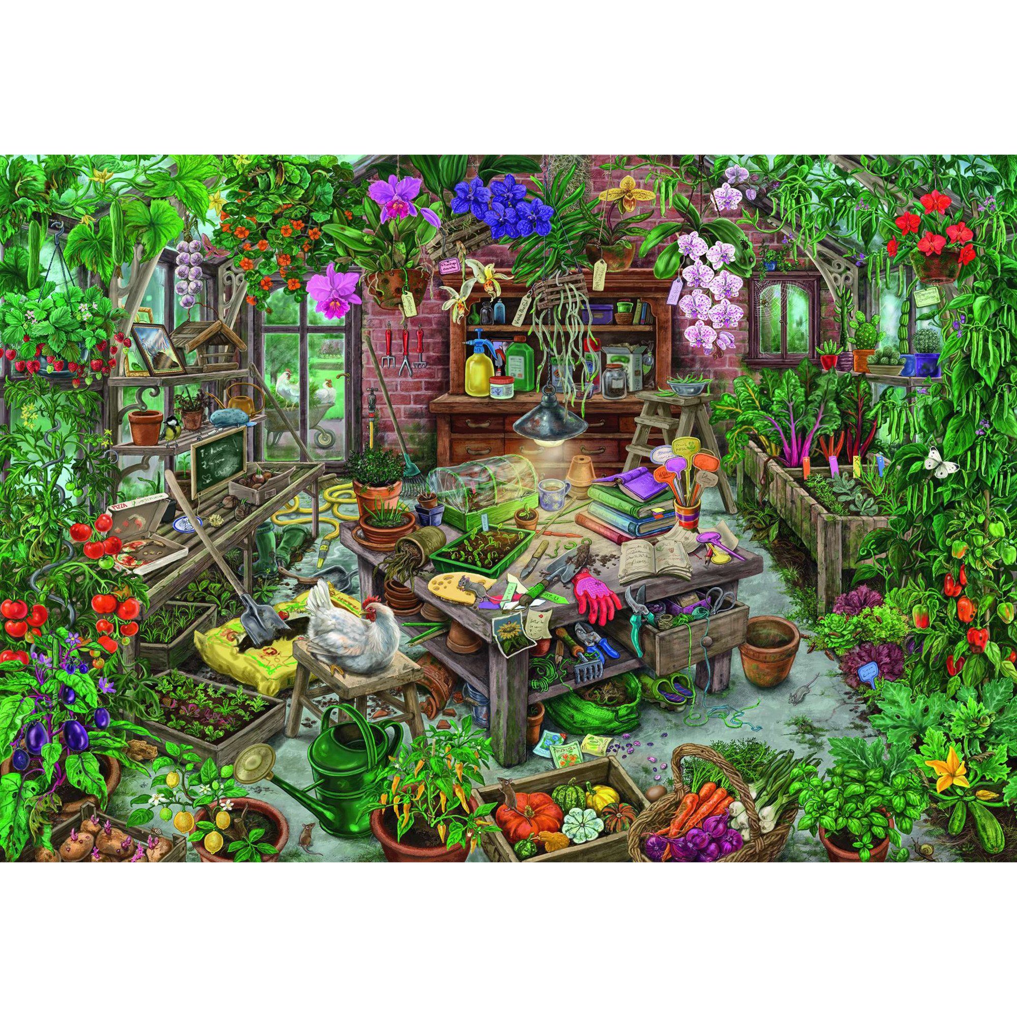 Ravensburger Puzzle Ravensburger Puzzle EXIT Im Gewächshaus, 368 Puzzleteile