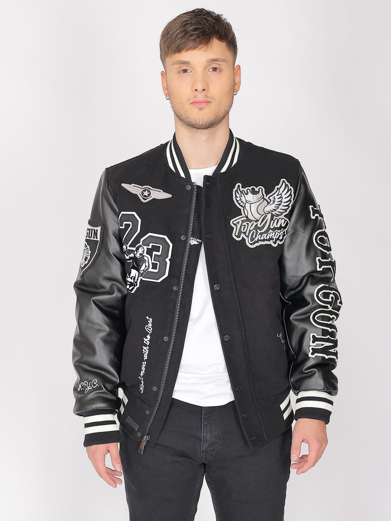 TOP GUN Collegejacke TG23004