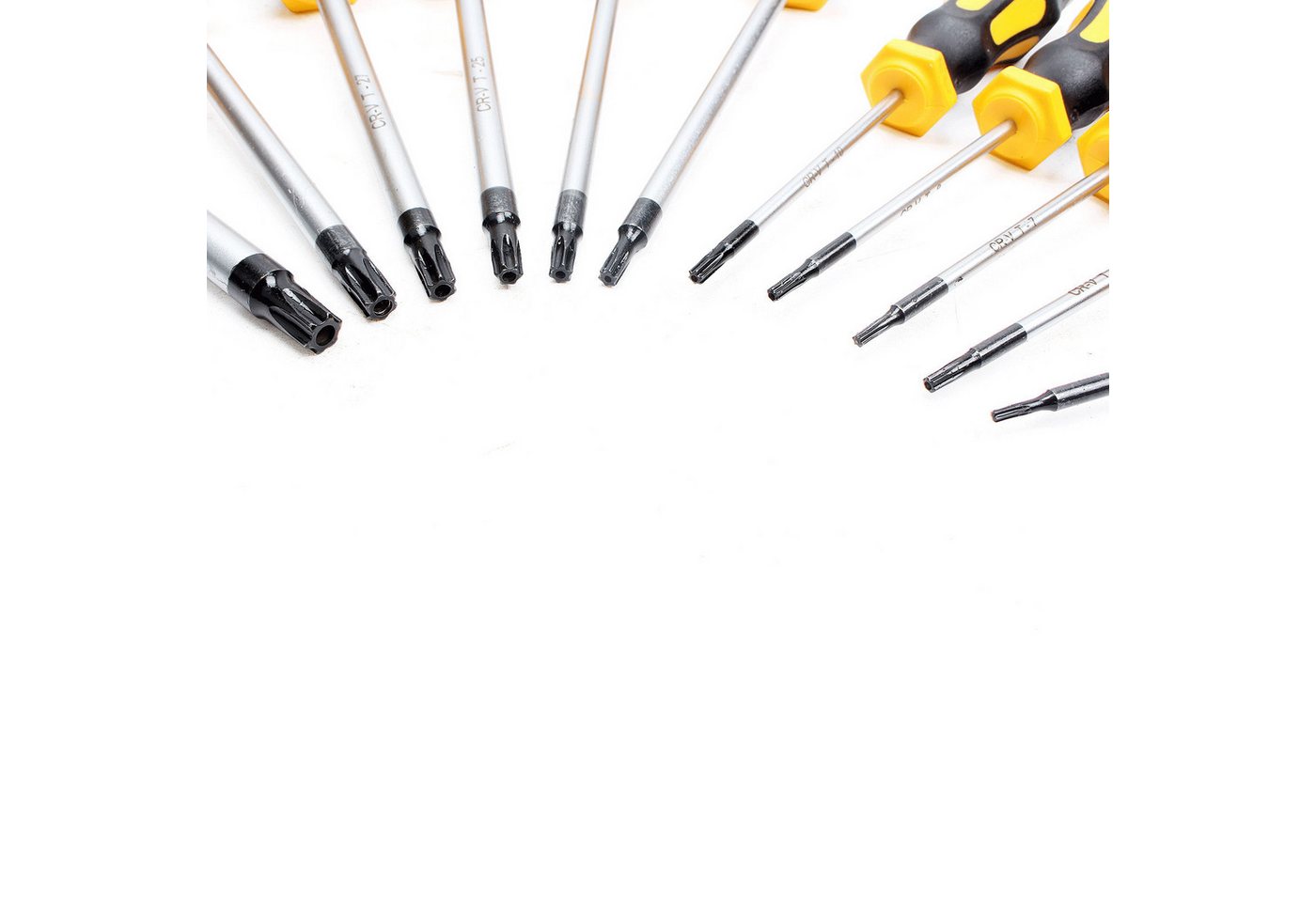 Thumbnail - CCLIFE Bit-Schraubendreher Torx Schraubendreher 11tlg mit Loch T Profil Schraubenzieher Schlüssel, (Spar-Set, 11 St)