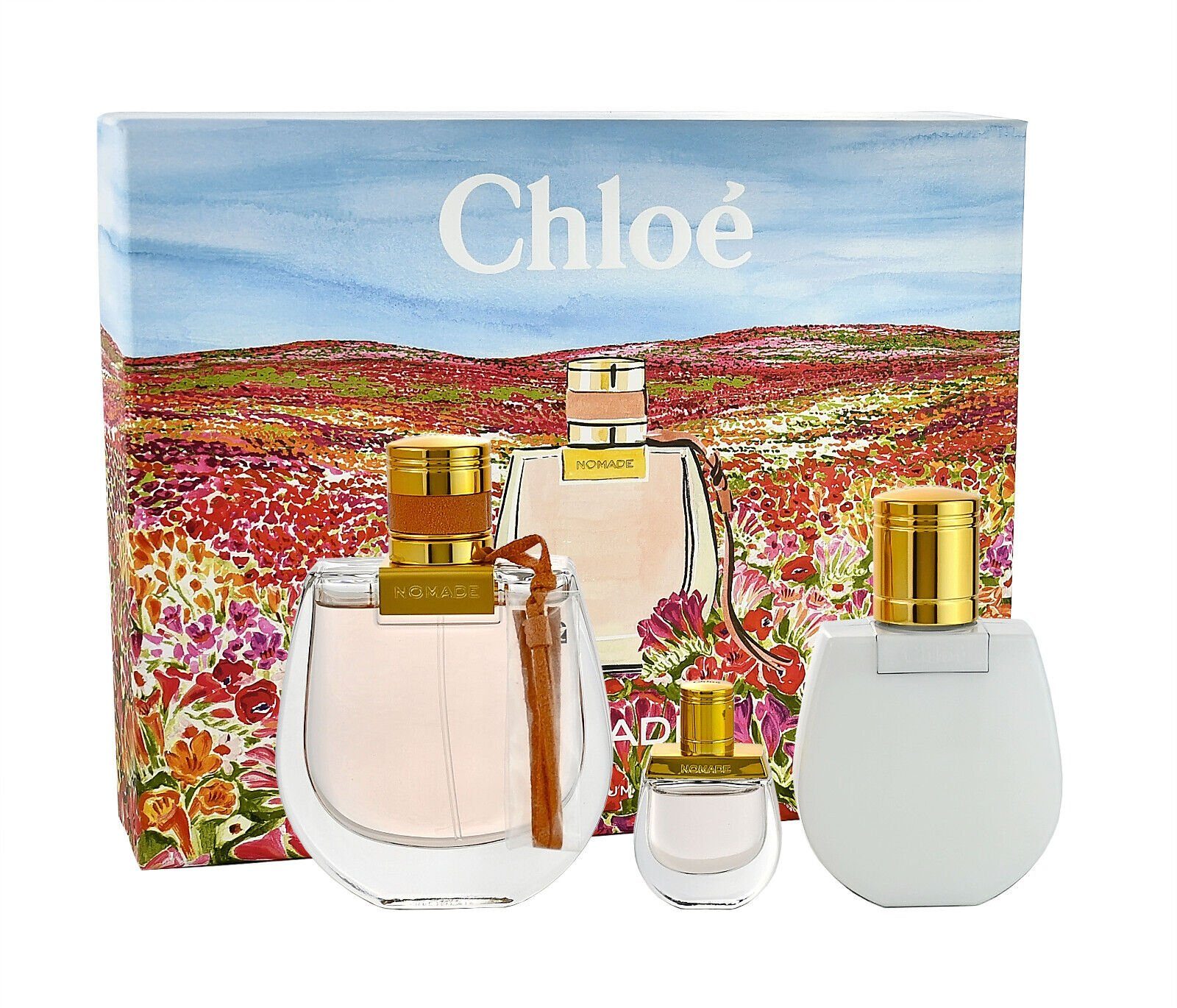 Chloé Duft-Set CHLOE NOMADE EDP 75ML + BL 100ML + EDP 5ML