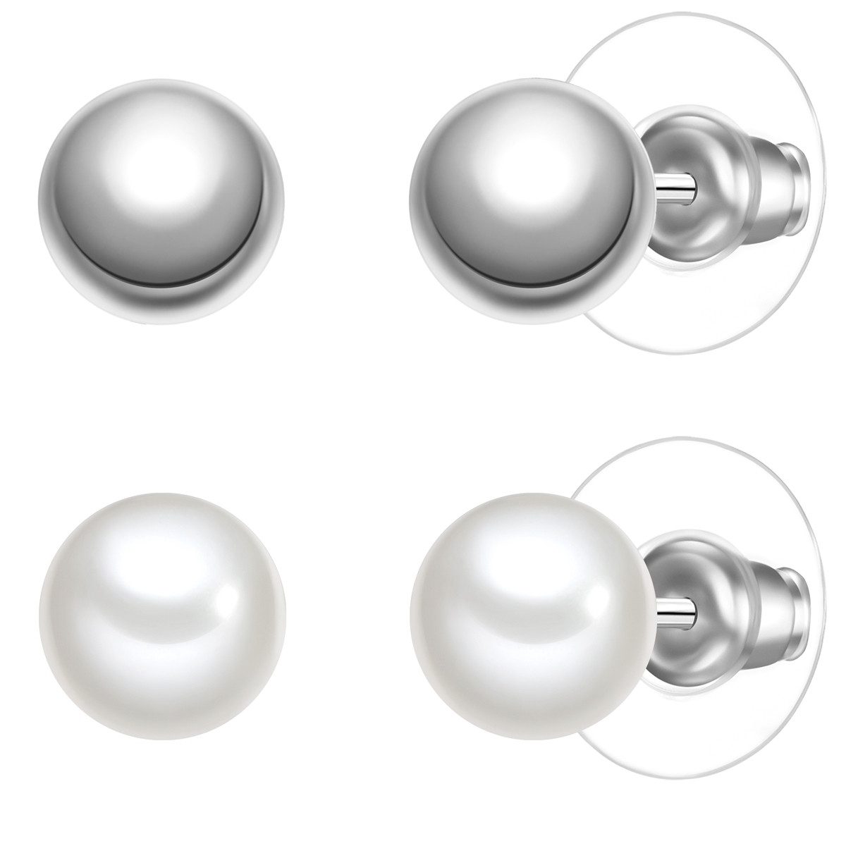 Yokoamii Schmuckset Set: AV102 (4-tlg), mit Muschelkernperle günstig online kaufen