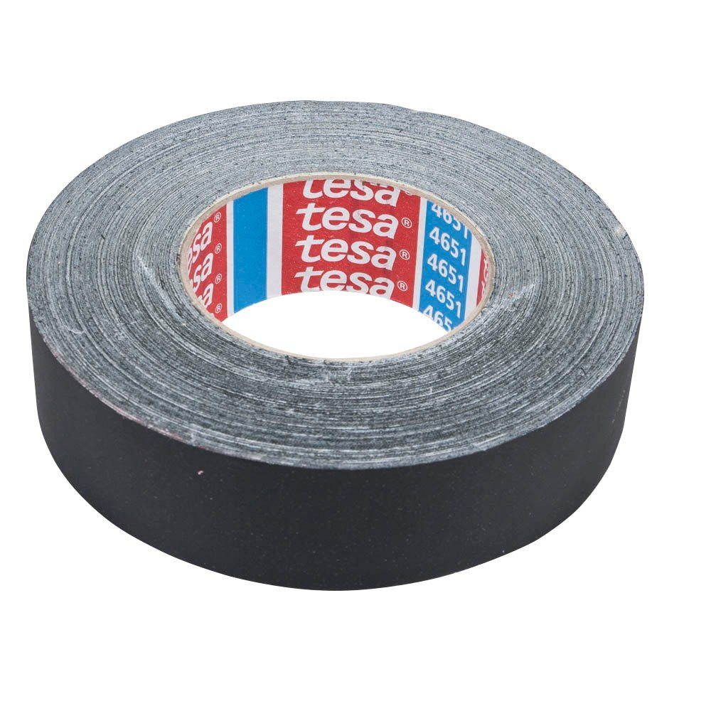 Klebeband tesa Gewebeband tesaband® 4651 Premium schwarz 38mm x 50m